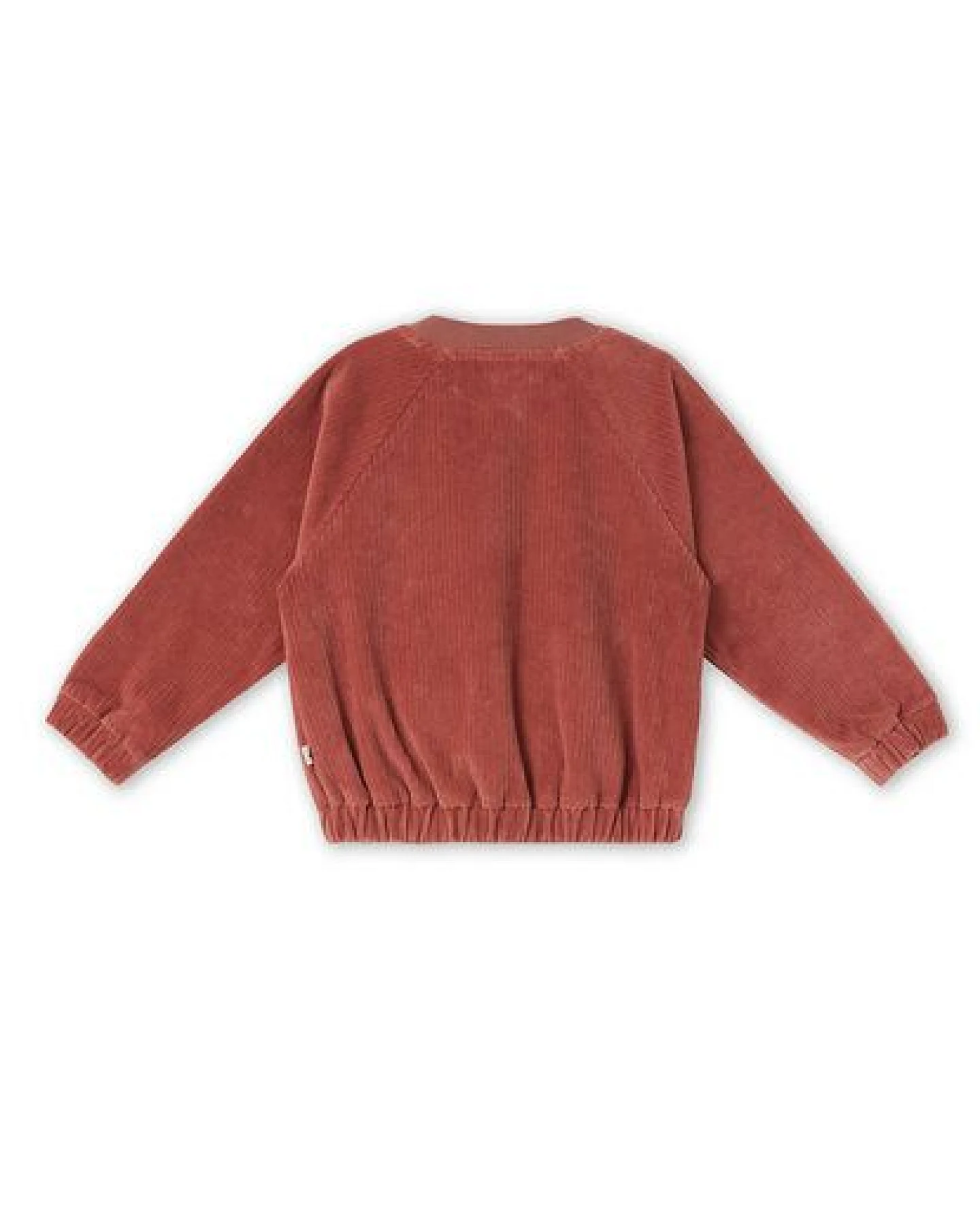 Leela Cotton Nachhaltige Kinder Cord Baseballjacke – 100% Bio Baumwolle, feiner Cordstoff, Jacke, Sweatjacke, Cordjacke, Kinderbekleidung – Ansicht 2