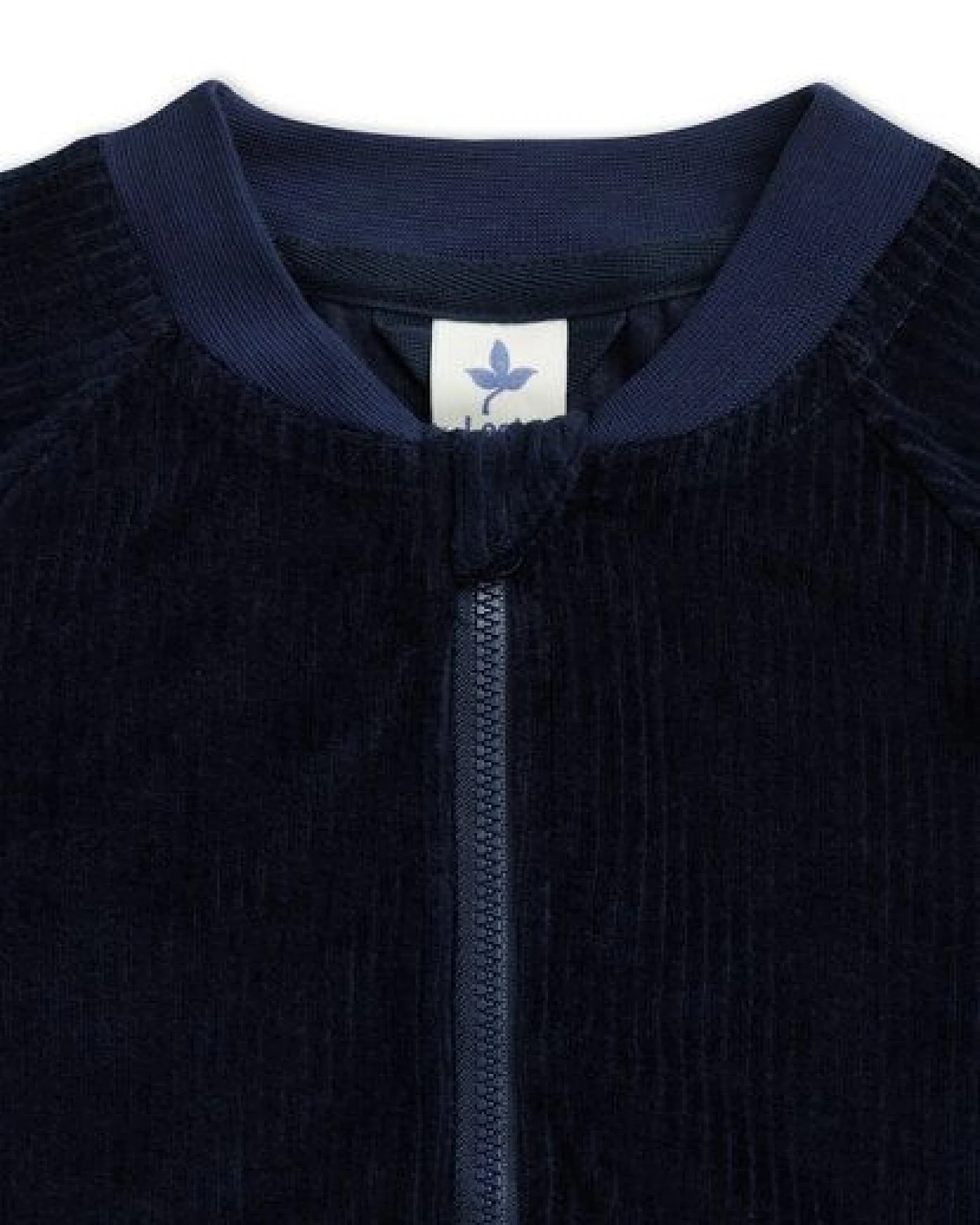 Leela Cotton Nachhaltige Kinder Cord Baseballjacke – 100% Bio Baumwolle, feiner Cordstoff, Jacke, Sweatjacke, Cordjacke, Kinderbekleidung – Ansicht 4