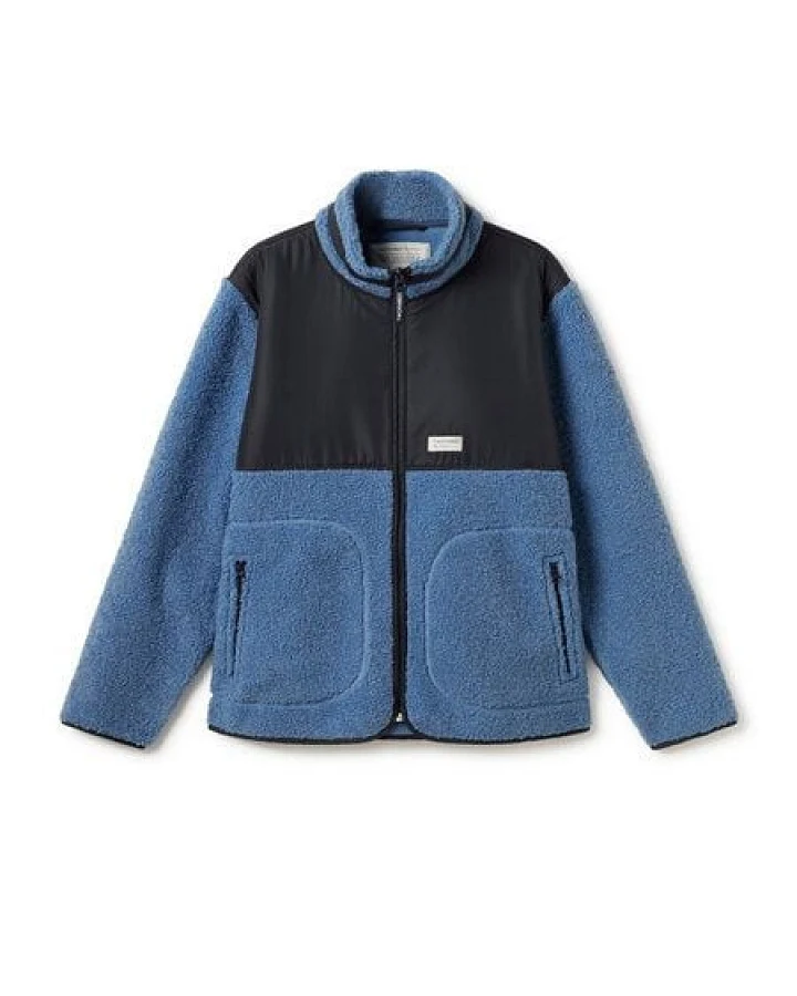 TWOTHIRDS Vegane Sherpa-Jacke TORNEY aus recyceltem Polyester