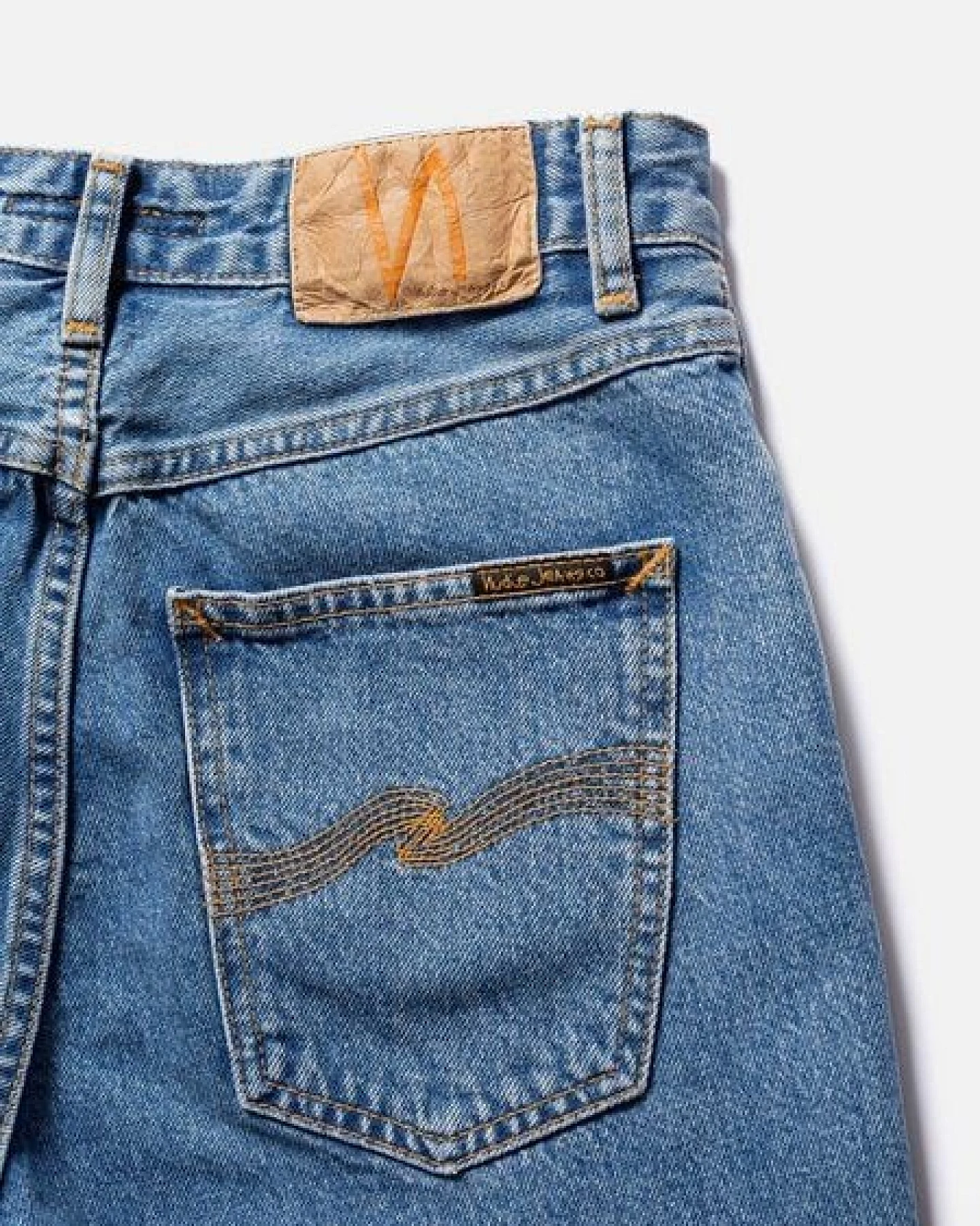 Nudie Jeans Breezy Britt - Simply Blue – Ansicht 3