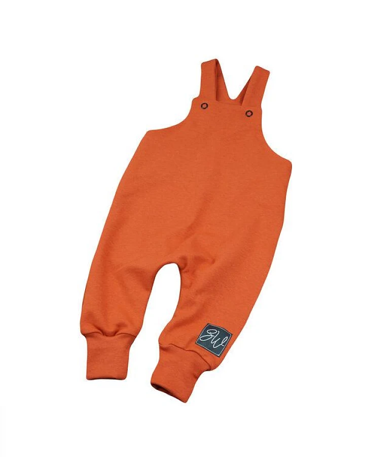 Sternchenwolke BIO Latzhose "Copper"