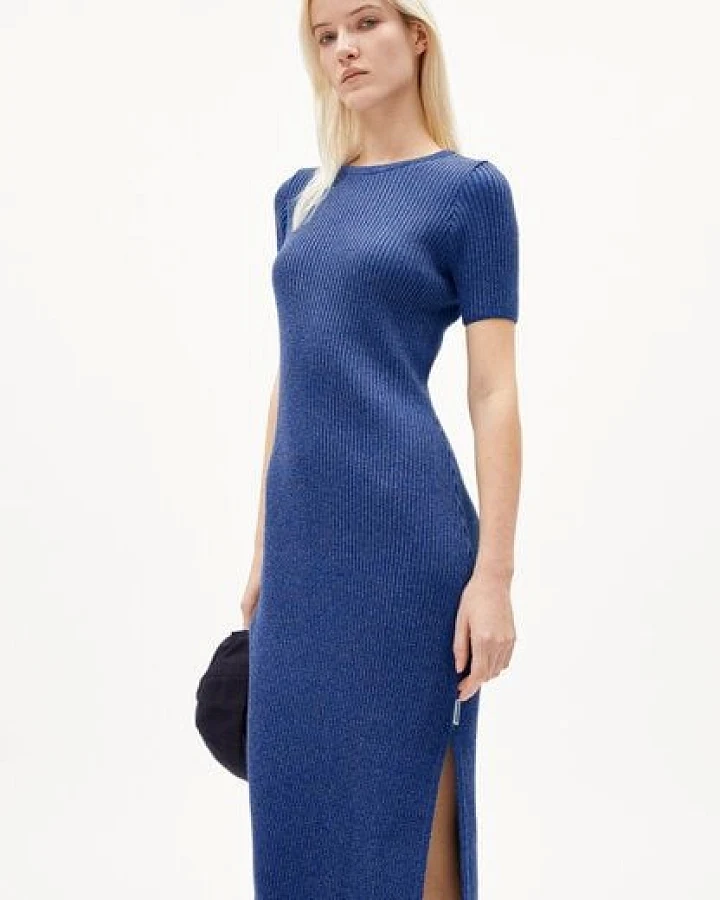 ARMEDANGELS ELAINAAS Damen Strickkleid aus Bio-Baumwoll Mix