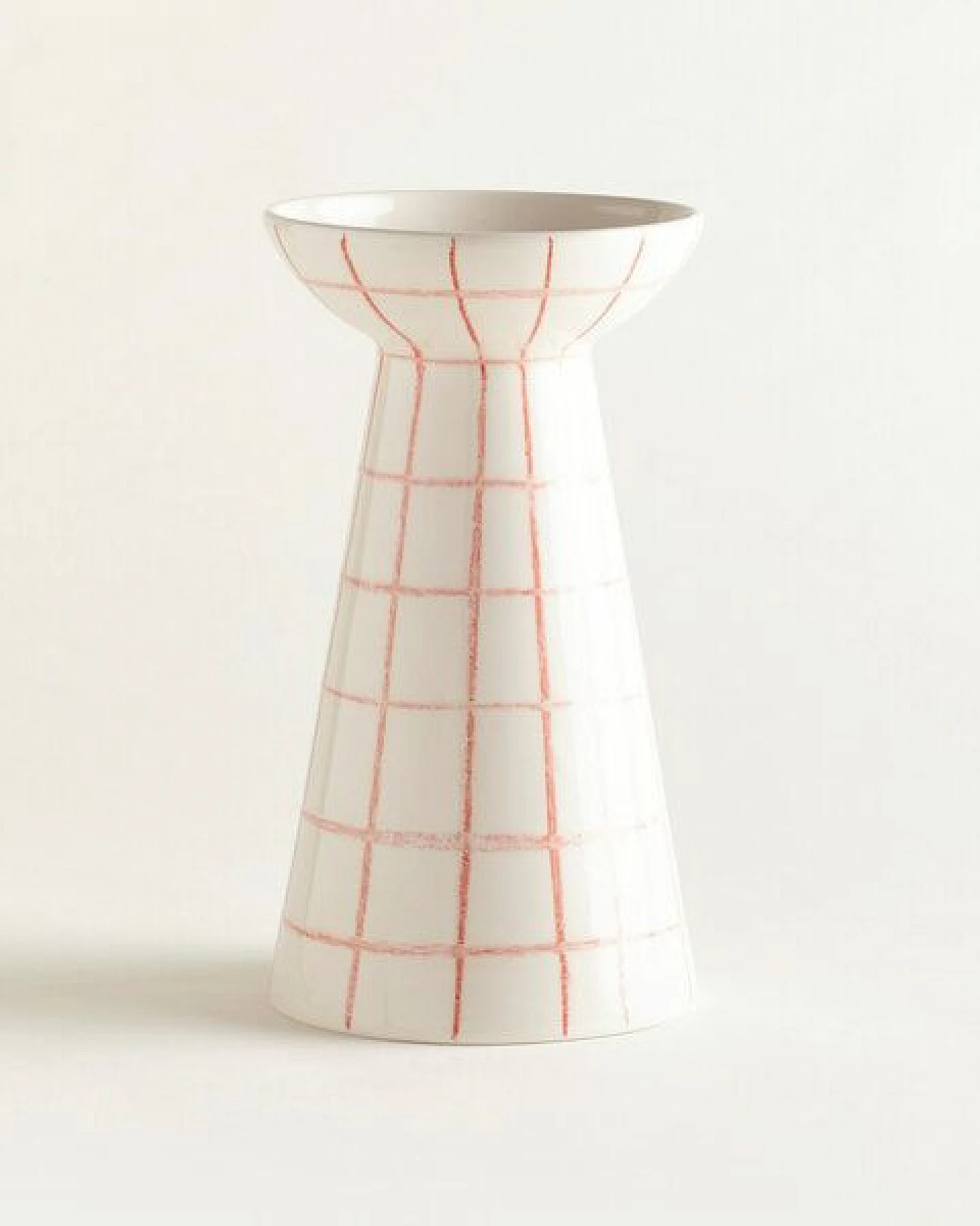 onomao Handgemalte Vase 'Duarte' aus Steinzeug – Ansicht 4