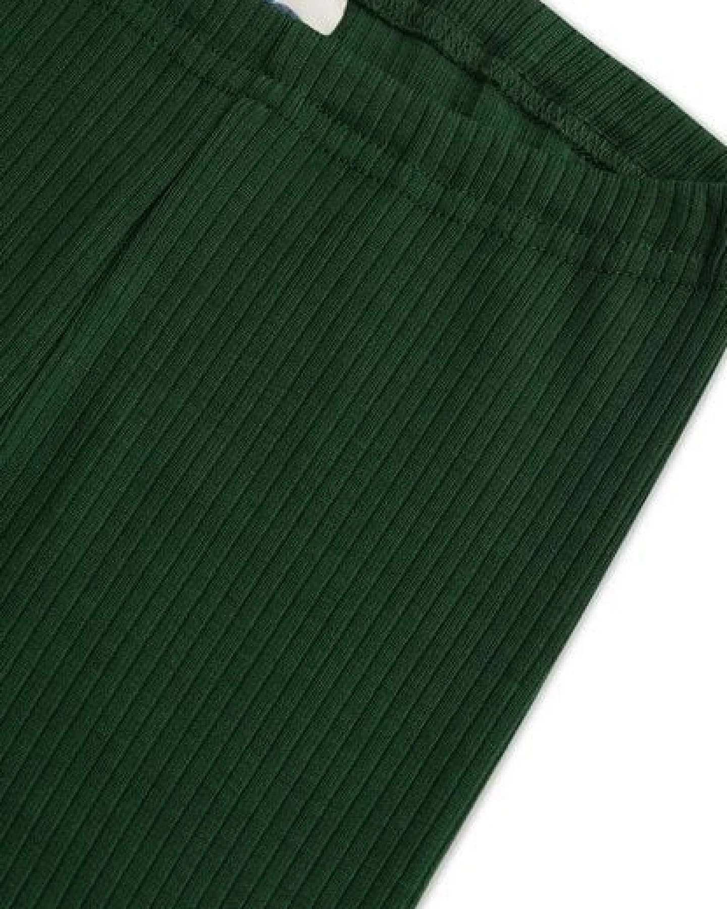 Leela Cotton Kinder Ripp Leggings aus 100% kba-Baumwolle - Feiner Ripp Struktur 2052 – Ansicht 4