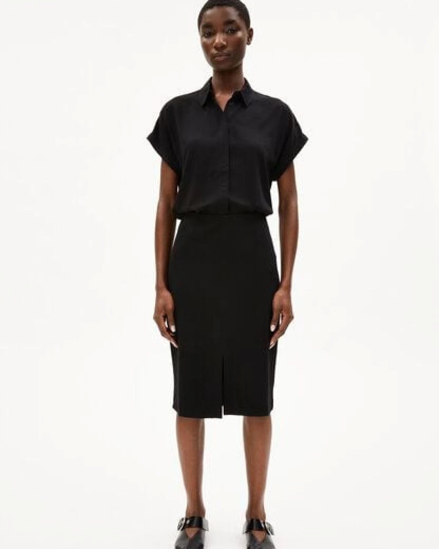 ARMEDANGELS LARISAANA Damen Bluse aus LENZING ECOVERO Viskose – Ansicht 4