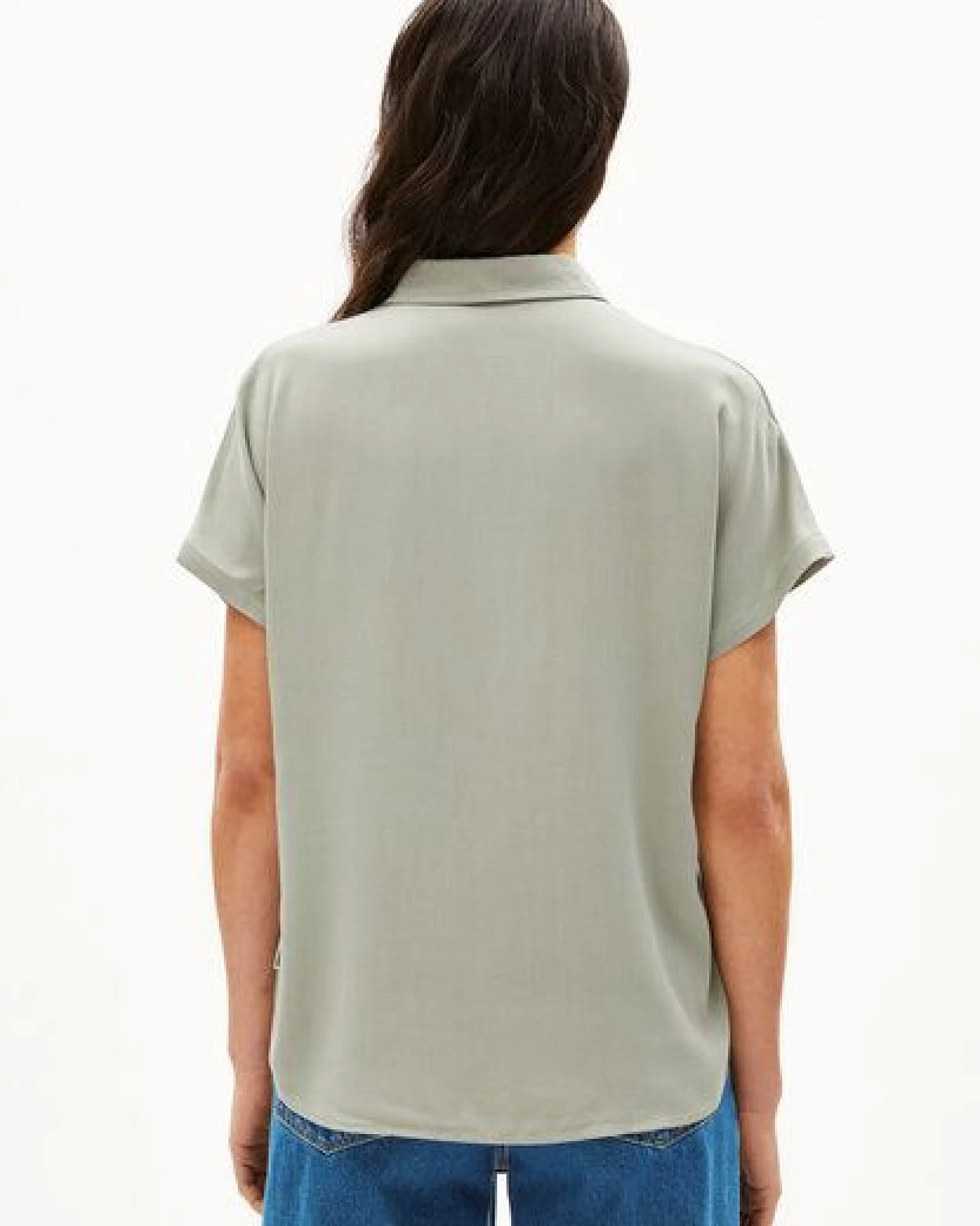 ARMEDANGELS LARISAANA Damen Bluse aus LENZING ECOVERO Viskose – Ansicht 2