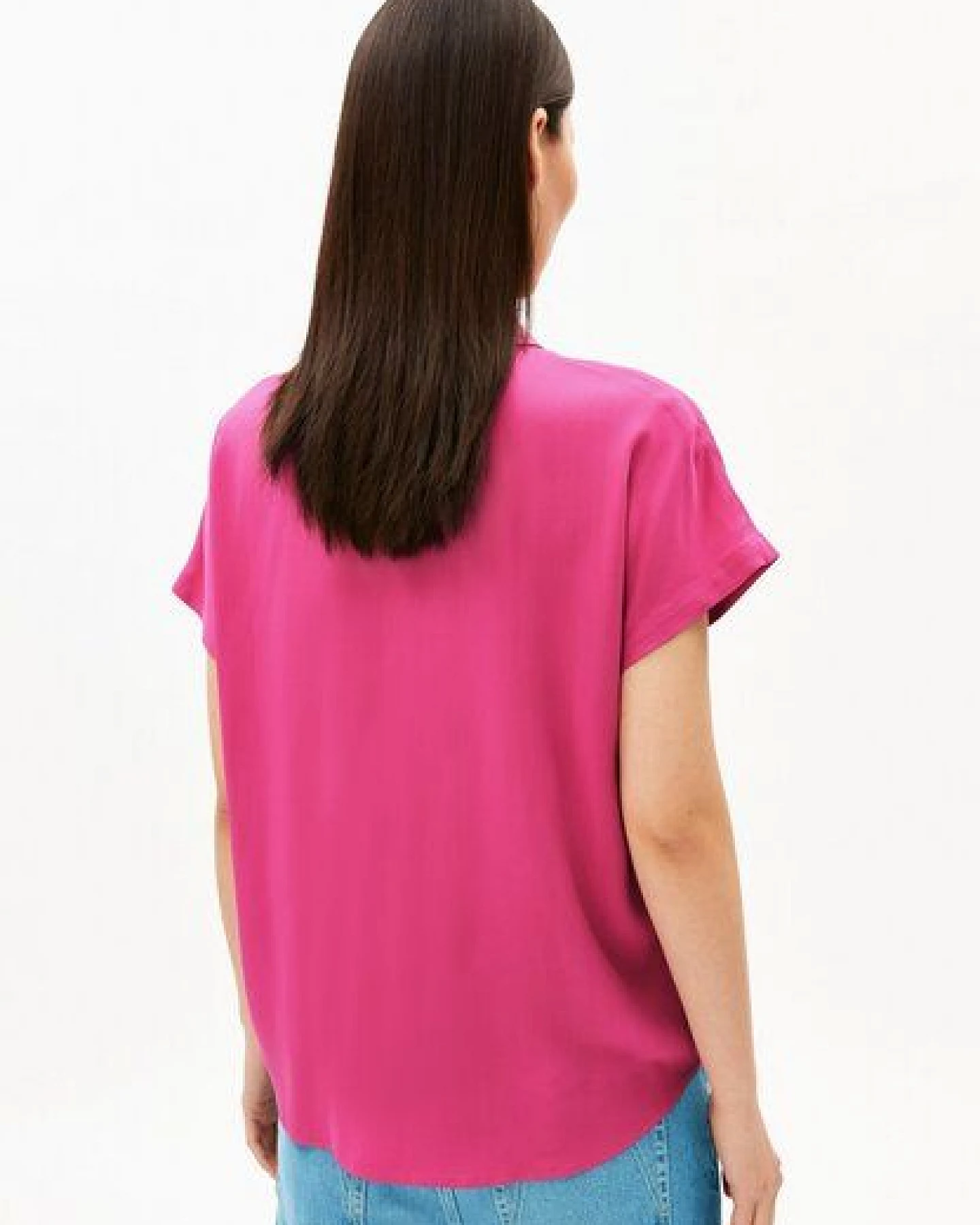 ARMEDANGELS LARISAANA Damen Bluse aus LENZING ECOVERO Viskose – Ansicht 2