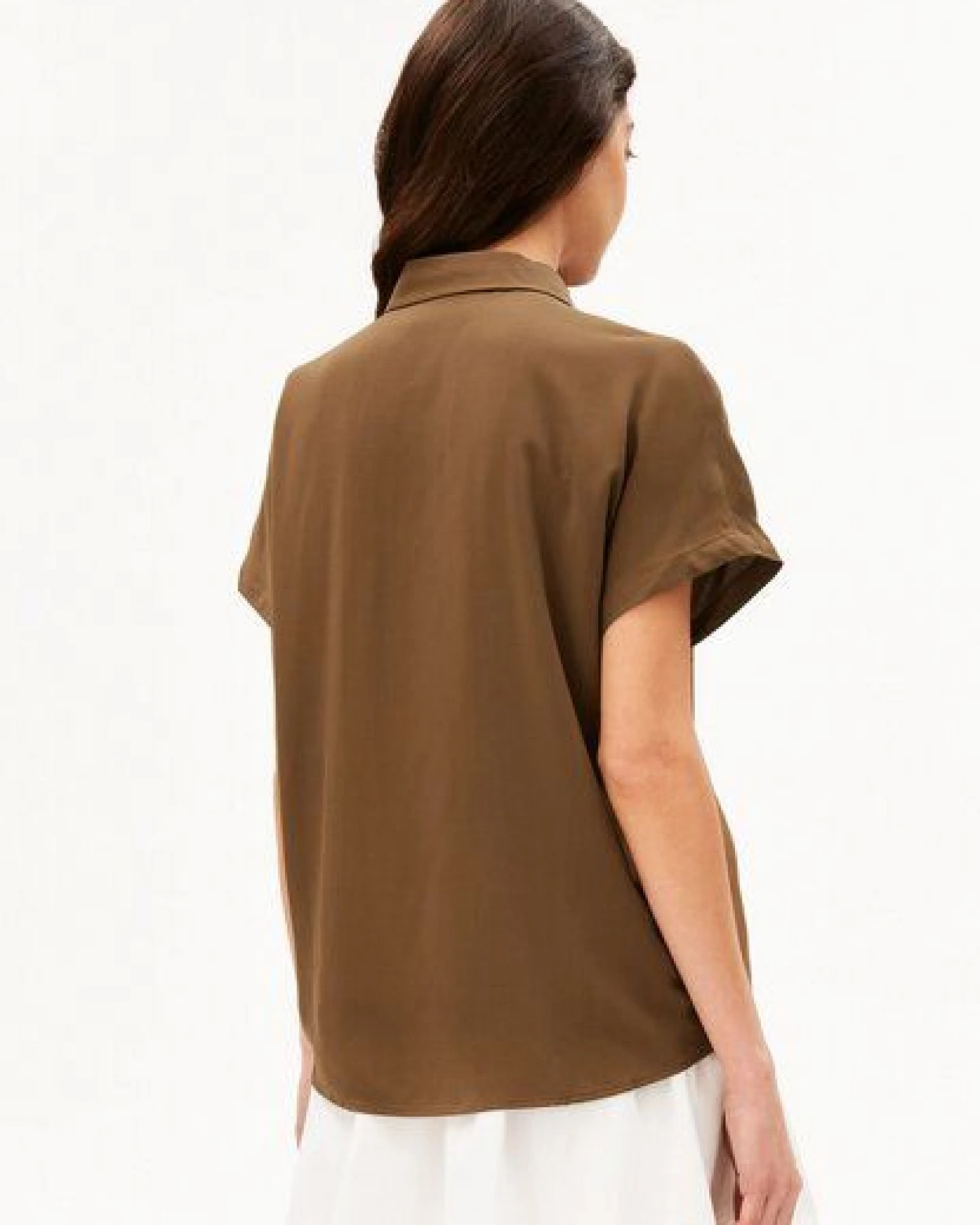 ARMEDANGELS LARISAANA Damen Bluse aus LENZING ECOVERO Viskose – Ansicht 2