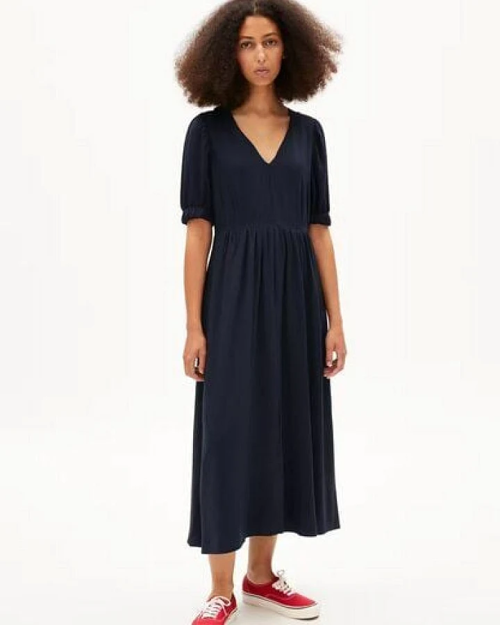 ARMEDANGELS DIALAA - Damen Webkleid Regular Fit aus LENZING ECOVERO Viskose