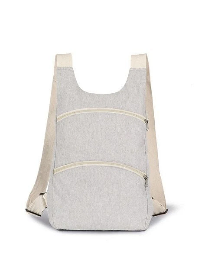 YTWOO Recycelter Rucksack Tasche auf der Rückseite