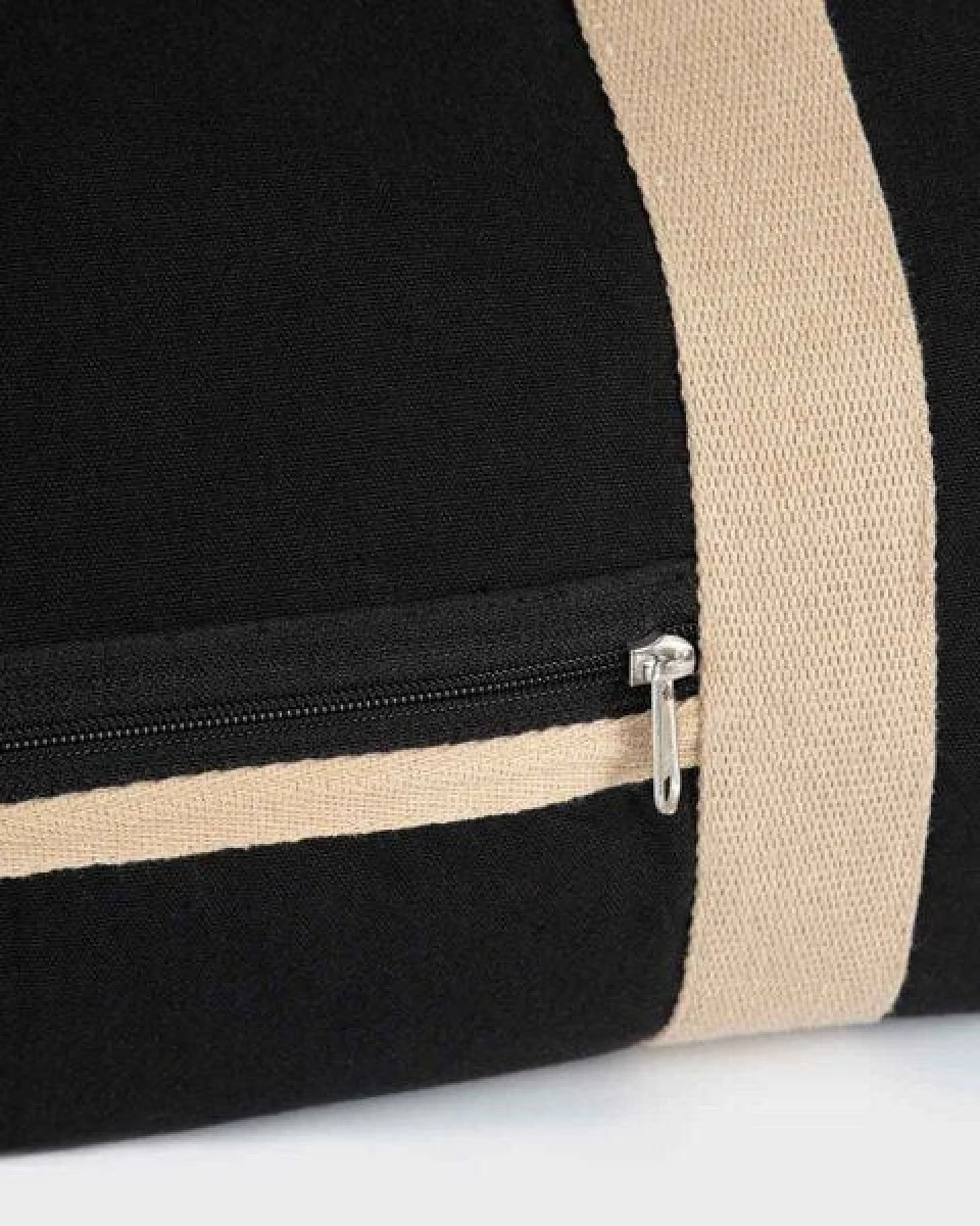 YTWOO Recycelte schwarze Sport- und Reisetasche – Ansicht 4