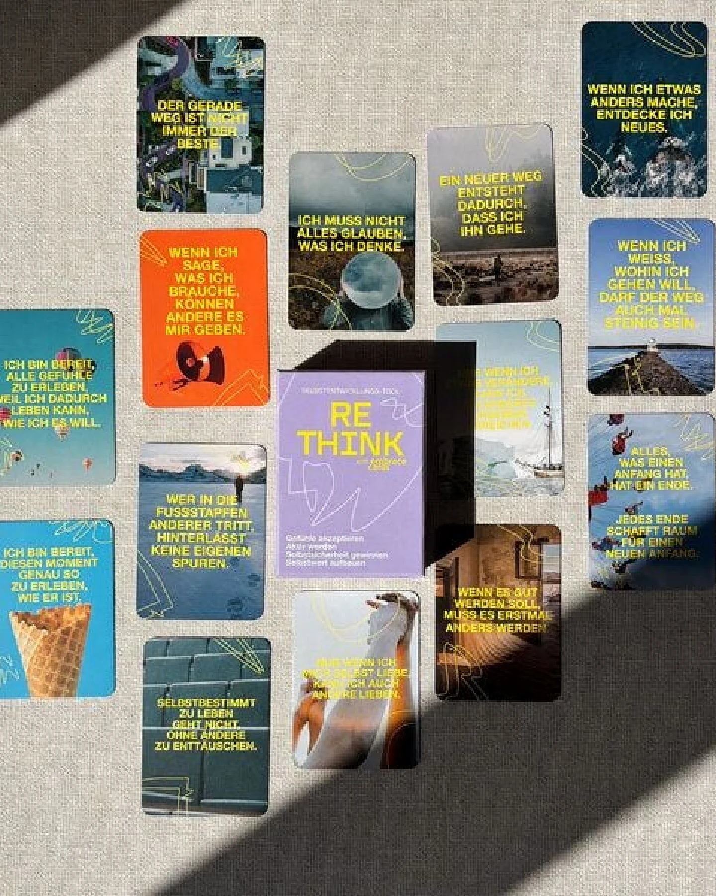 embrace cards Kartenset für Achtsamkeit, Selbstwert und Gefühlsarbeit mit psychologischem Ansatz – Ansicht 2