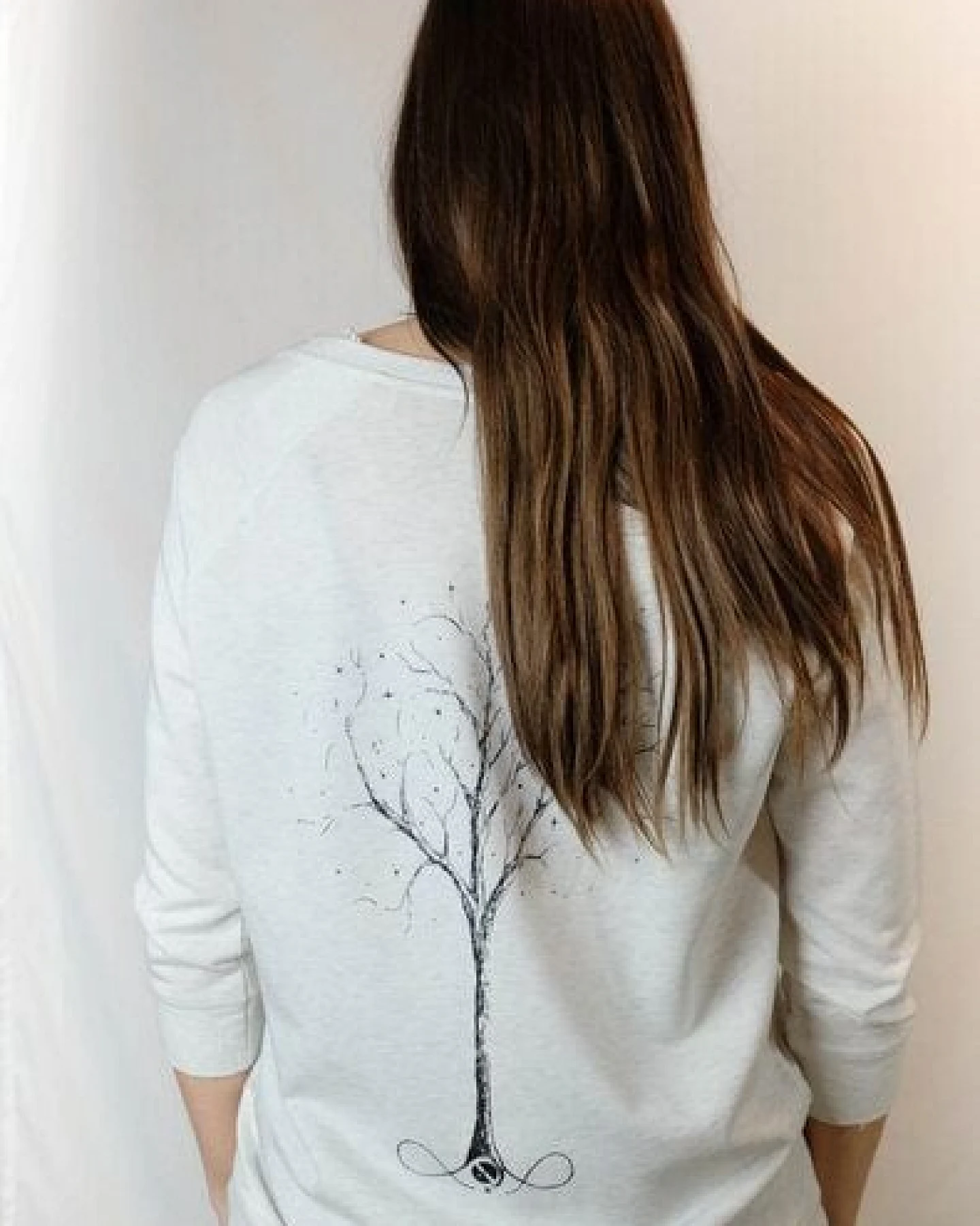 Diamond-Army Pullover Vintage White – Ansicht 2