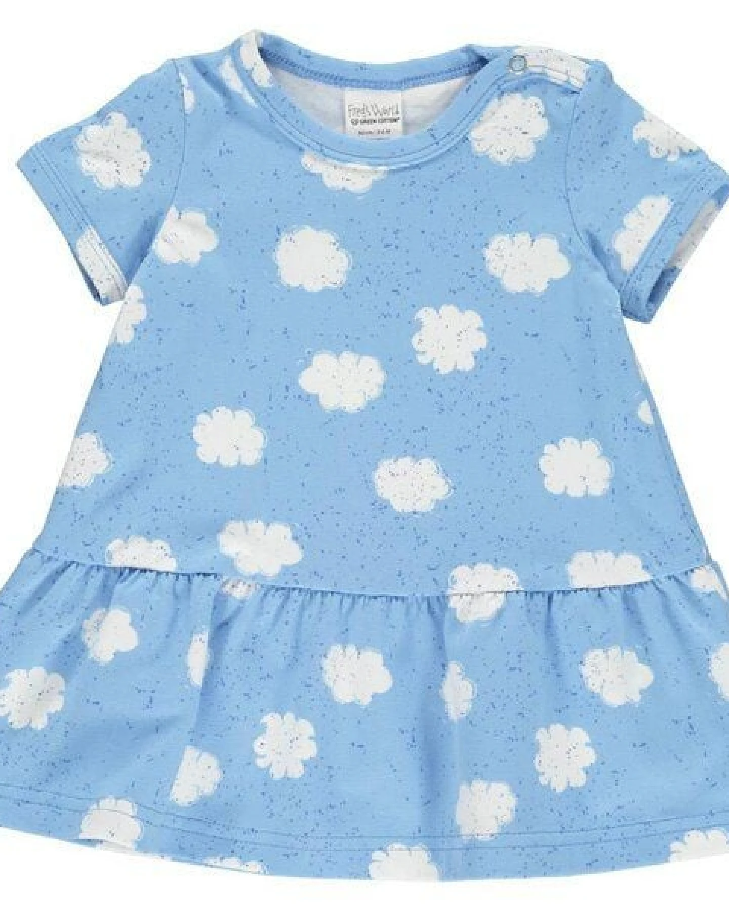 Fred's World by Green Cotton "Green Cotton" Kleid "Wolken" – Ansicht 2