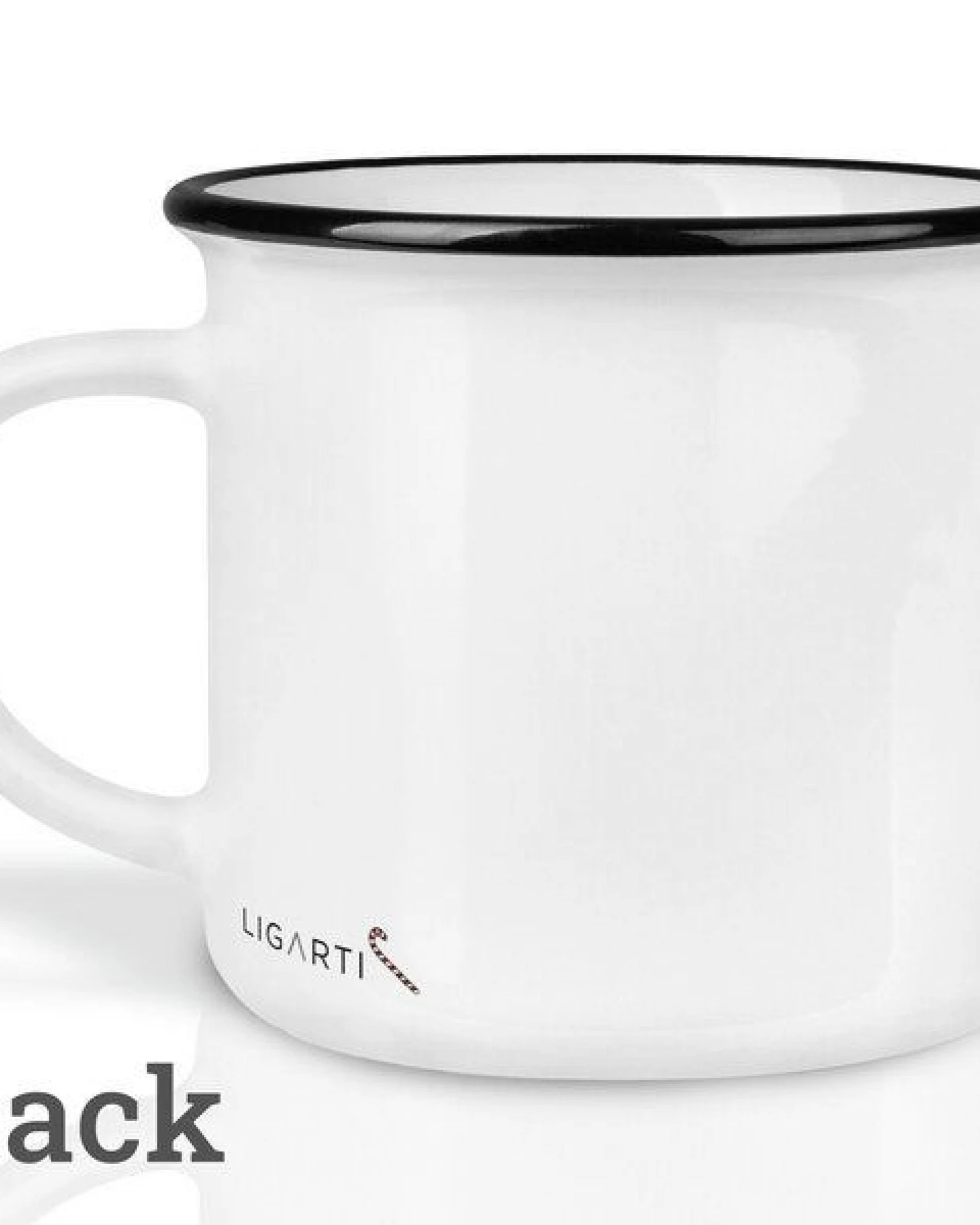 LIGARTI Keramiktasse – Weihnachtszaubär – Ansicht 2