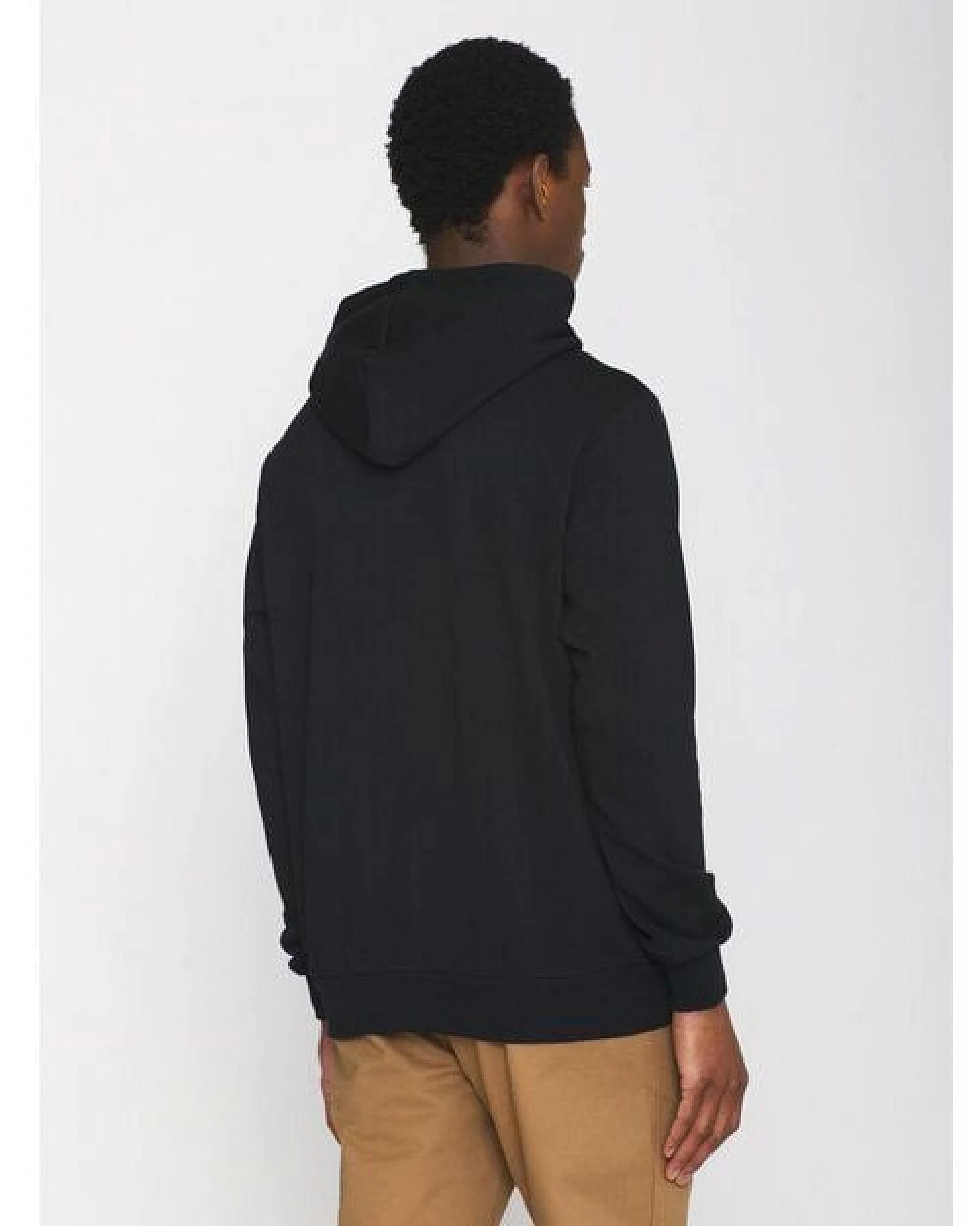 KnowledgeCotton Apparel Kapuzenpullover - ARVID basic hood badge sweat - aus Bio-Baumwolle – Ansicht 2