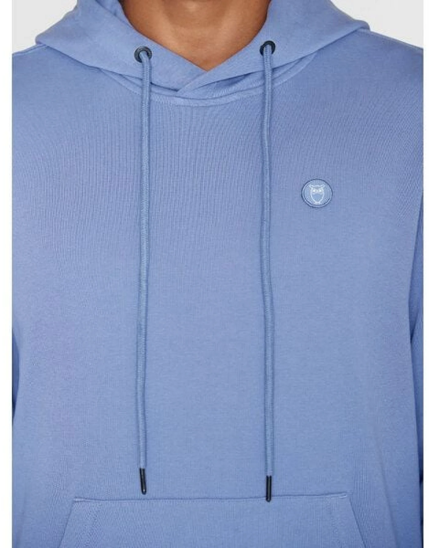 KnowledgeCotton Apparel Kapuzenpullover - ARVID basic hood badge sweat - aus Bio-Baumwolle – Ansicht 4