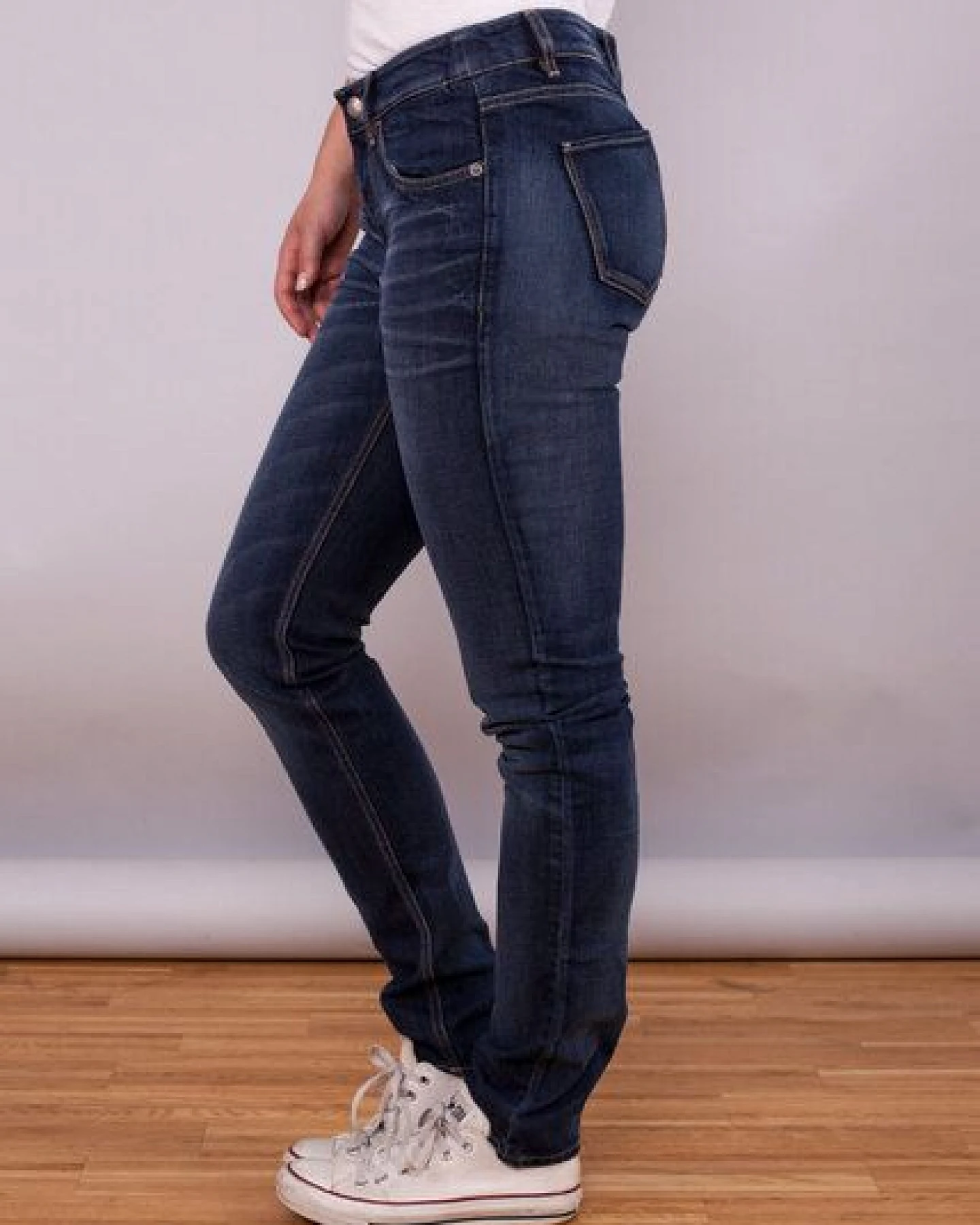 Wunderwerk Jeans Lynn Denim Blue vegan – Ansicht 2