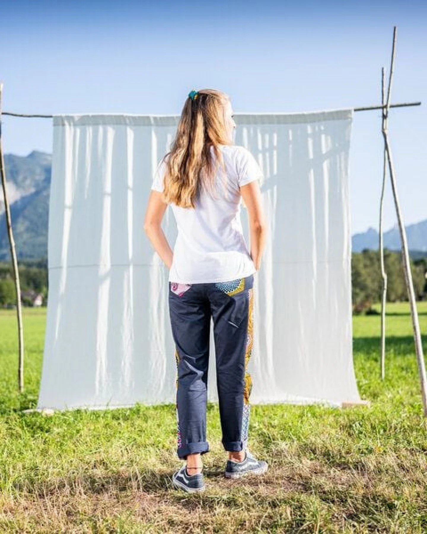 JUAdesign Kletter- und Wander Hose - OCEAN Damen, dynamisch, chic, stilvoll – Ansicht 2
