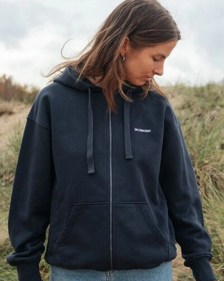 THY – Zip Hoodie Sweatjacke (Unisex) aus 100% Bio-Baumwolle (GOTS) von SALZWASSER