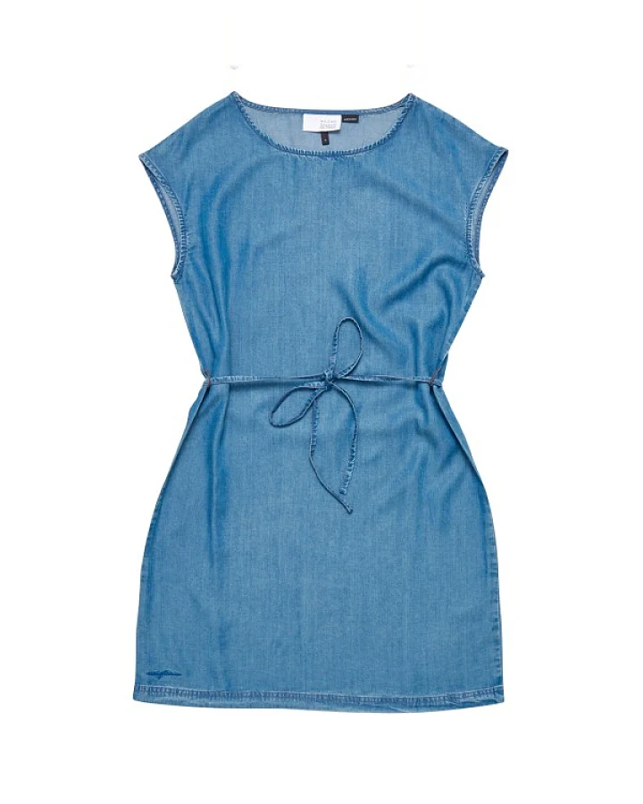 Mazine - Women's Sleeveless Denim Dress - Kleid Gr XXL blau