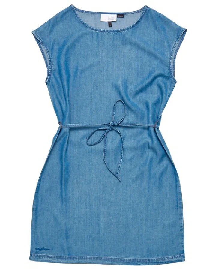Mazine - Women's Sleeveless Denim Dress - Kleid Gr XXL blau