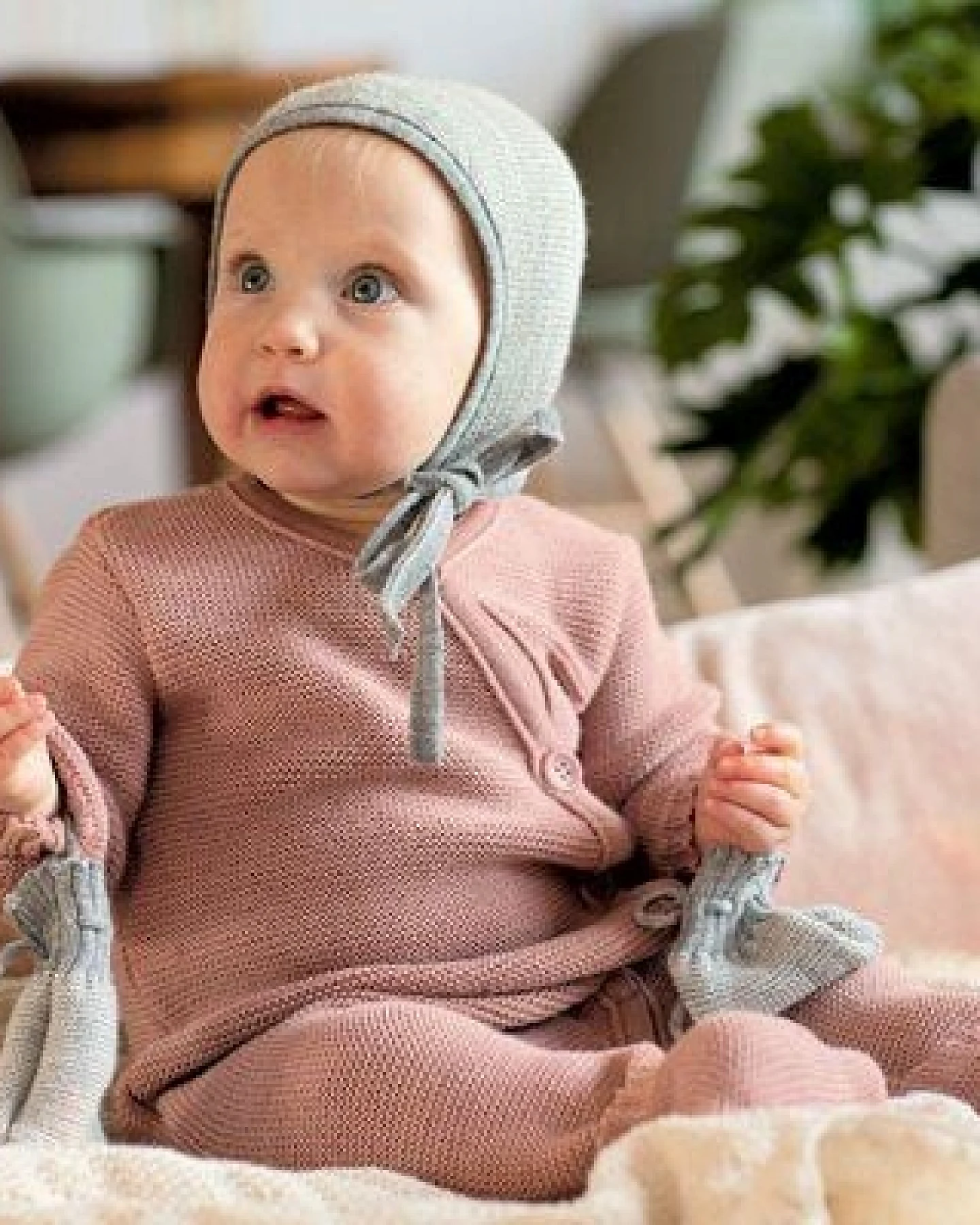 Disana Strick-Häubchen bio Merinowolle – Ansicht 3