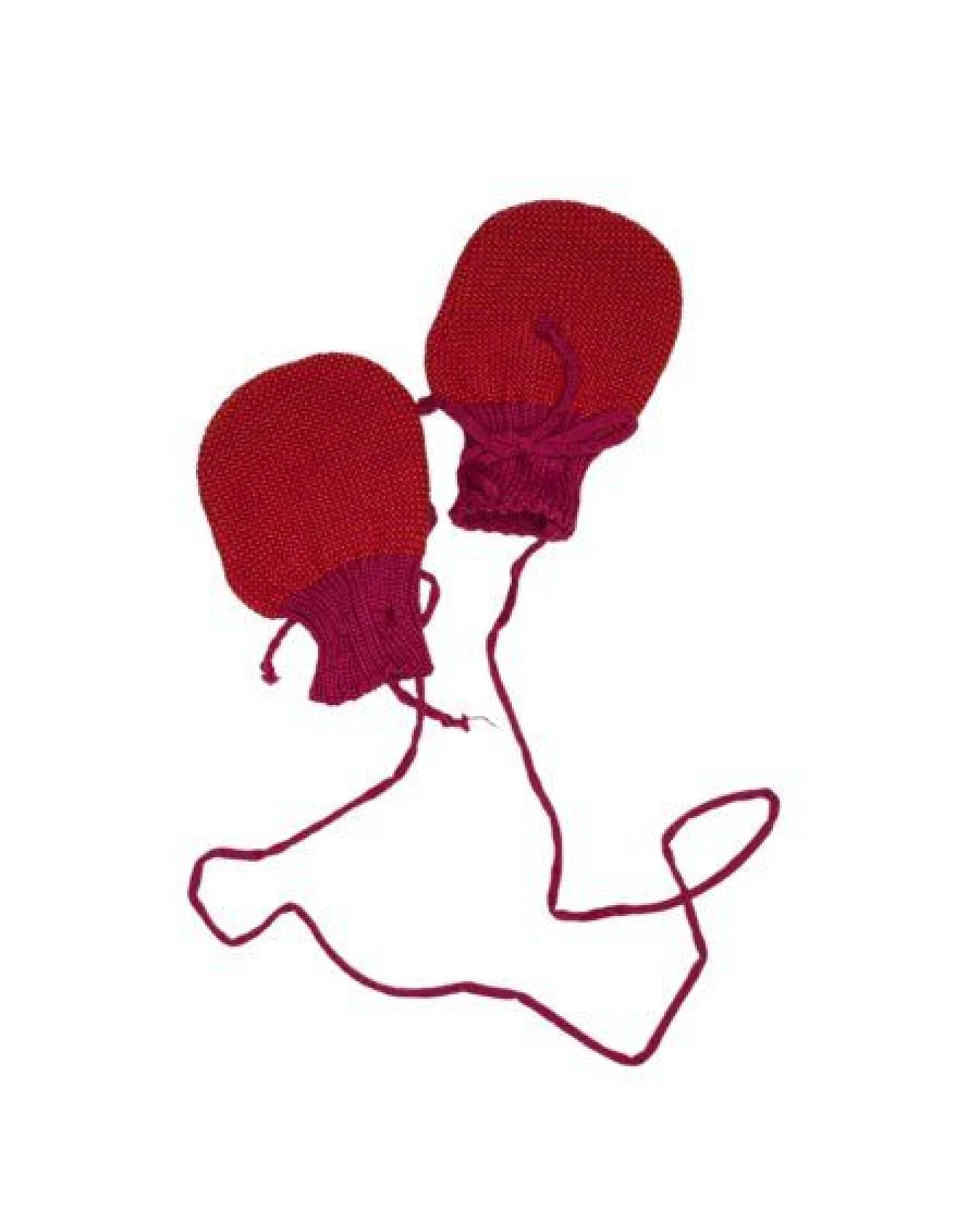 Disana Strick-Handschuhe bio Merinowolle – Ansicht 3