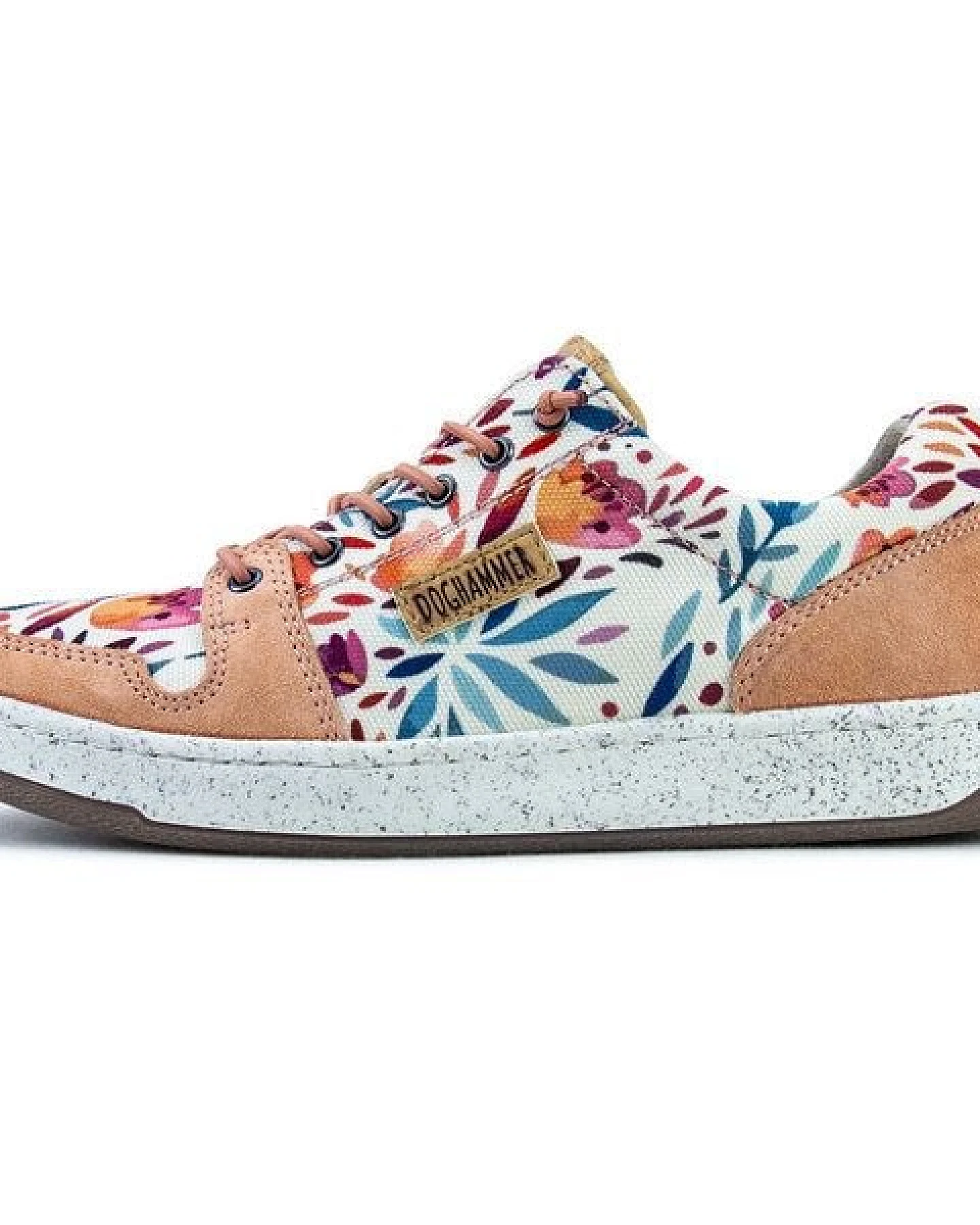 Doghammer Nachhaltiger Sneaker Damen - Textile Commuter Flower – Ansicht 2
