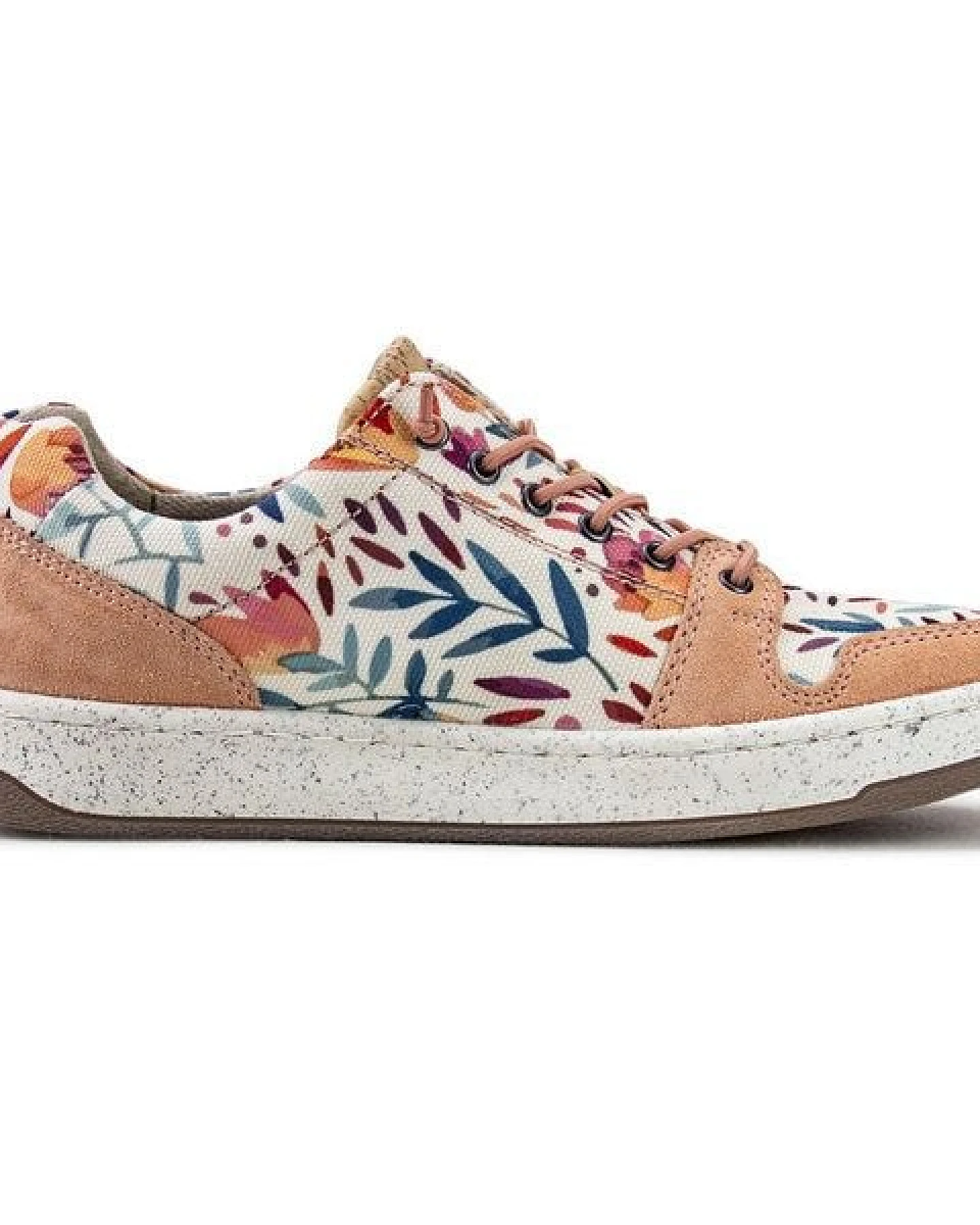 Doghammer Nachhaltiger Sneaker Damen - Textile Commuter Flower – Ansicht 3