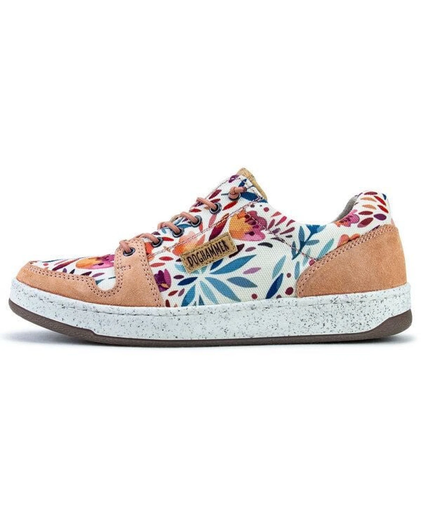 Doghammer Nachhaltiger Sneaker Damen - Textile Commuter Flower – Ansicht 2