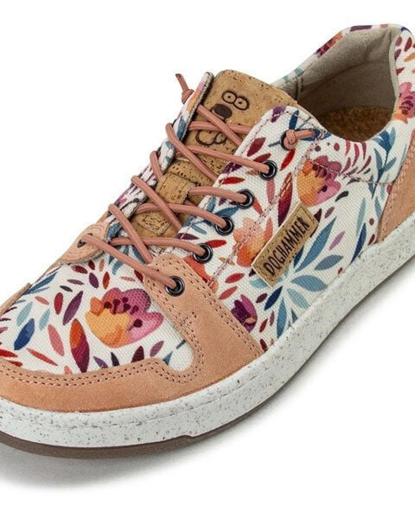 Doghammer Nachhaltiger Sneaker Damen - Textile Commuter Flower – Ansicht 4
