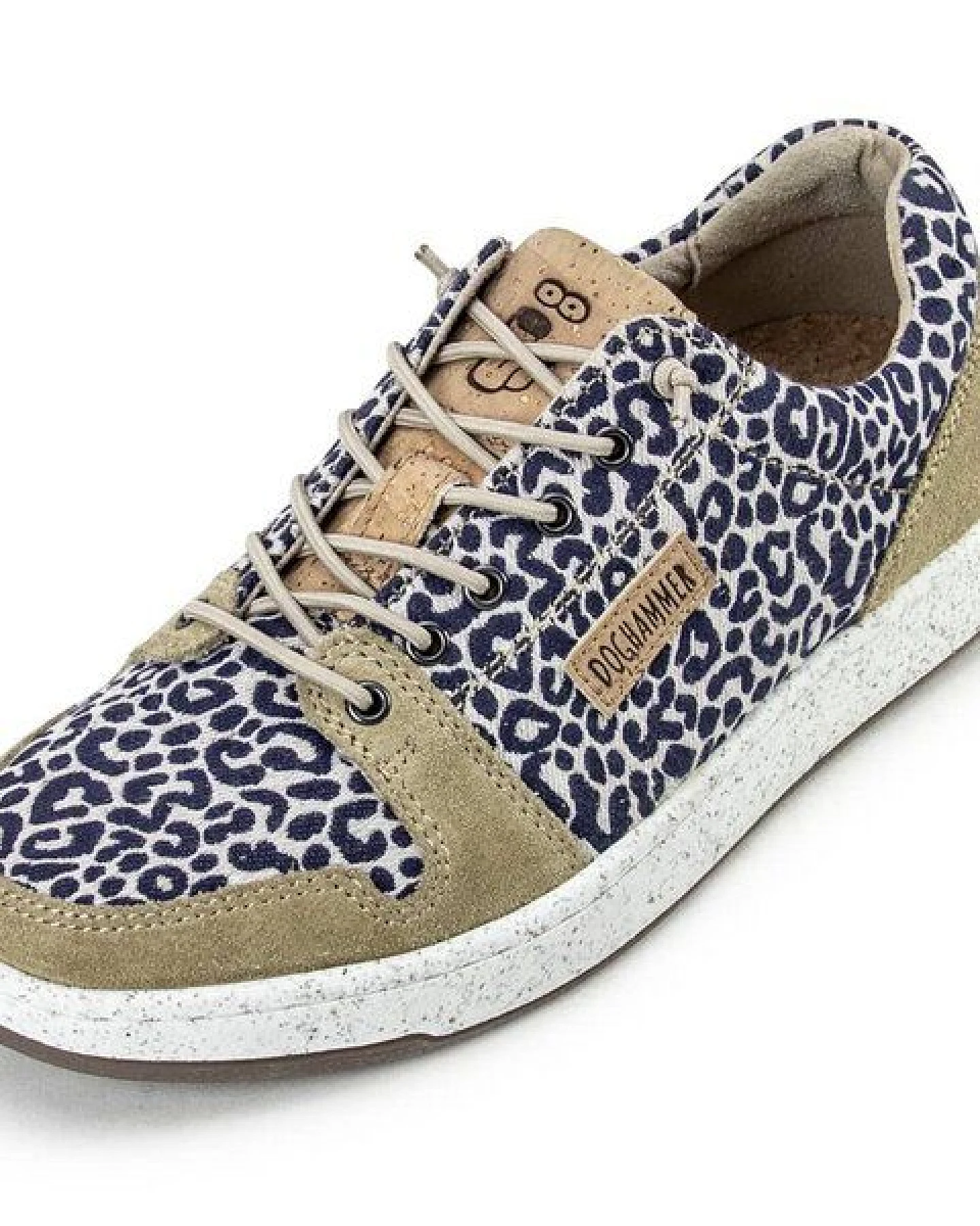 Doghammer Nachhaltiger Sneaker Damen - Textile Commuter Leo – Ansicht 3