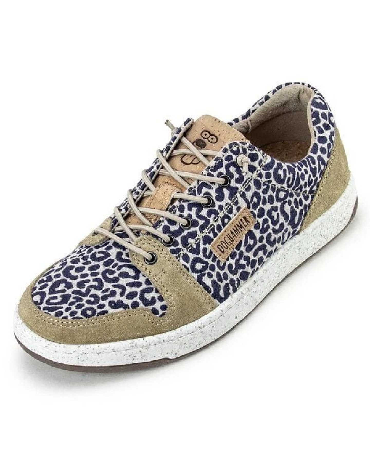 Doghammer Nachhaltiger Sneaker Damen - Textile Commuter Leo – Ansicht 3