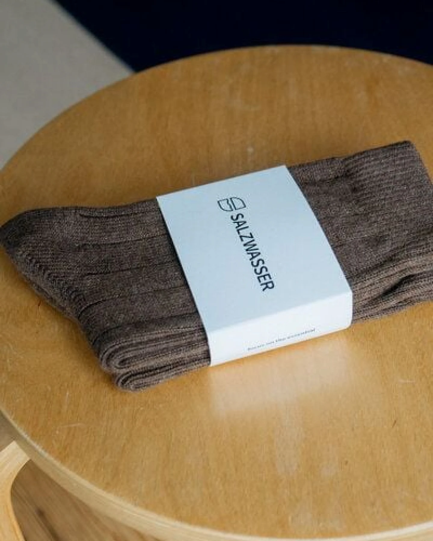 2 Paar Grobstricksocken Bio-Baumwolle von SALZWASSER – Ansicht 4