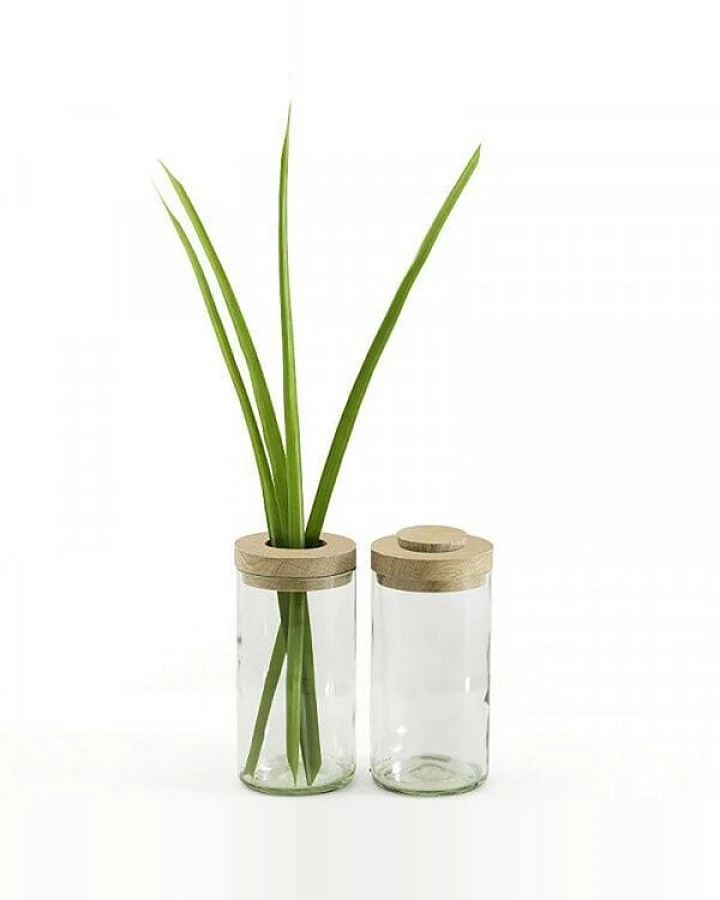 Vase & Dose verschiedene Farben (side by side)