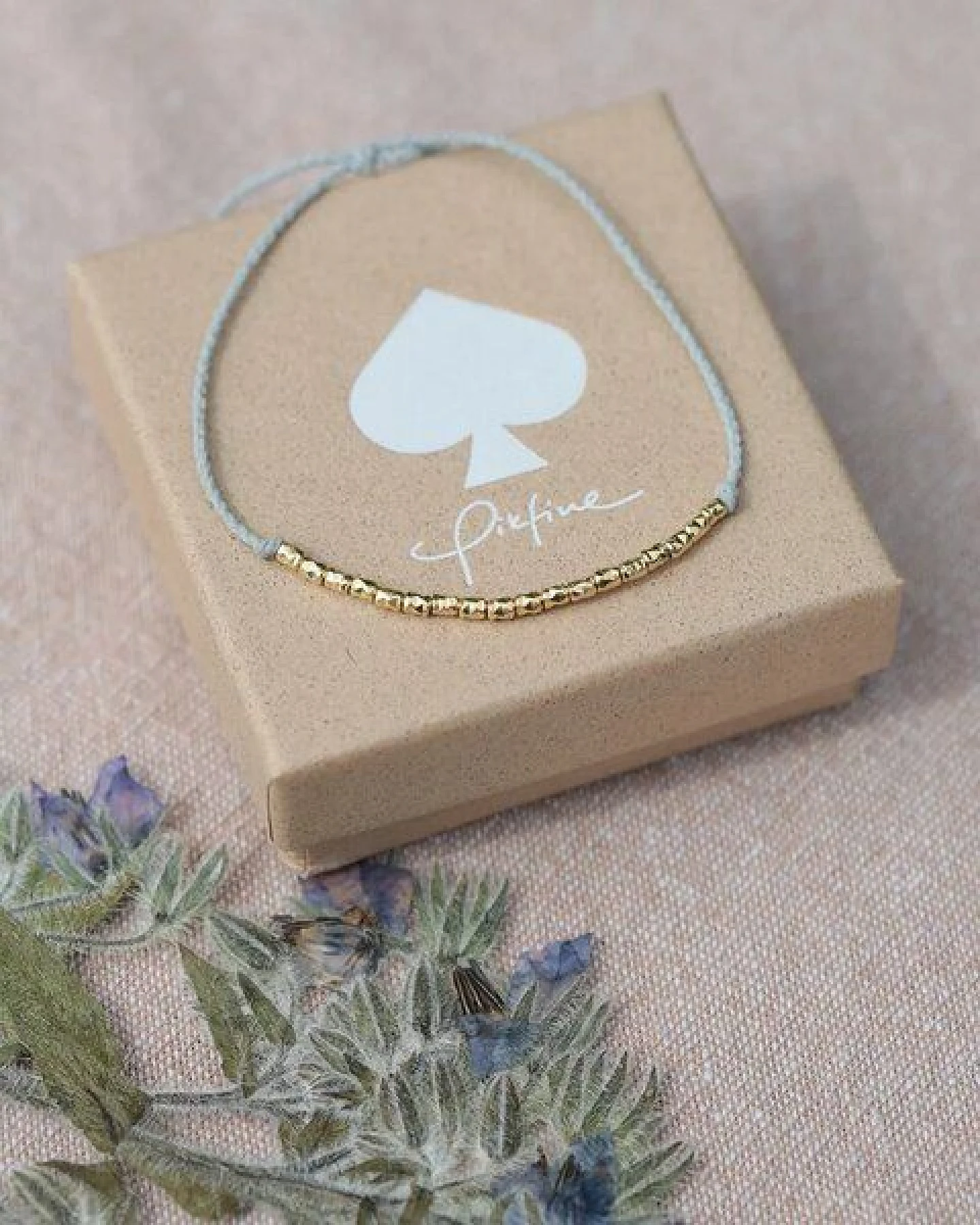 pikfine Perlenarmband "Milla" // silber oder vergoldet – Ansicht 3