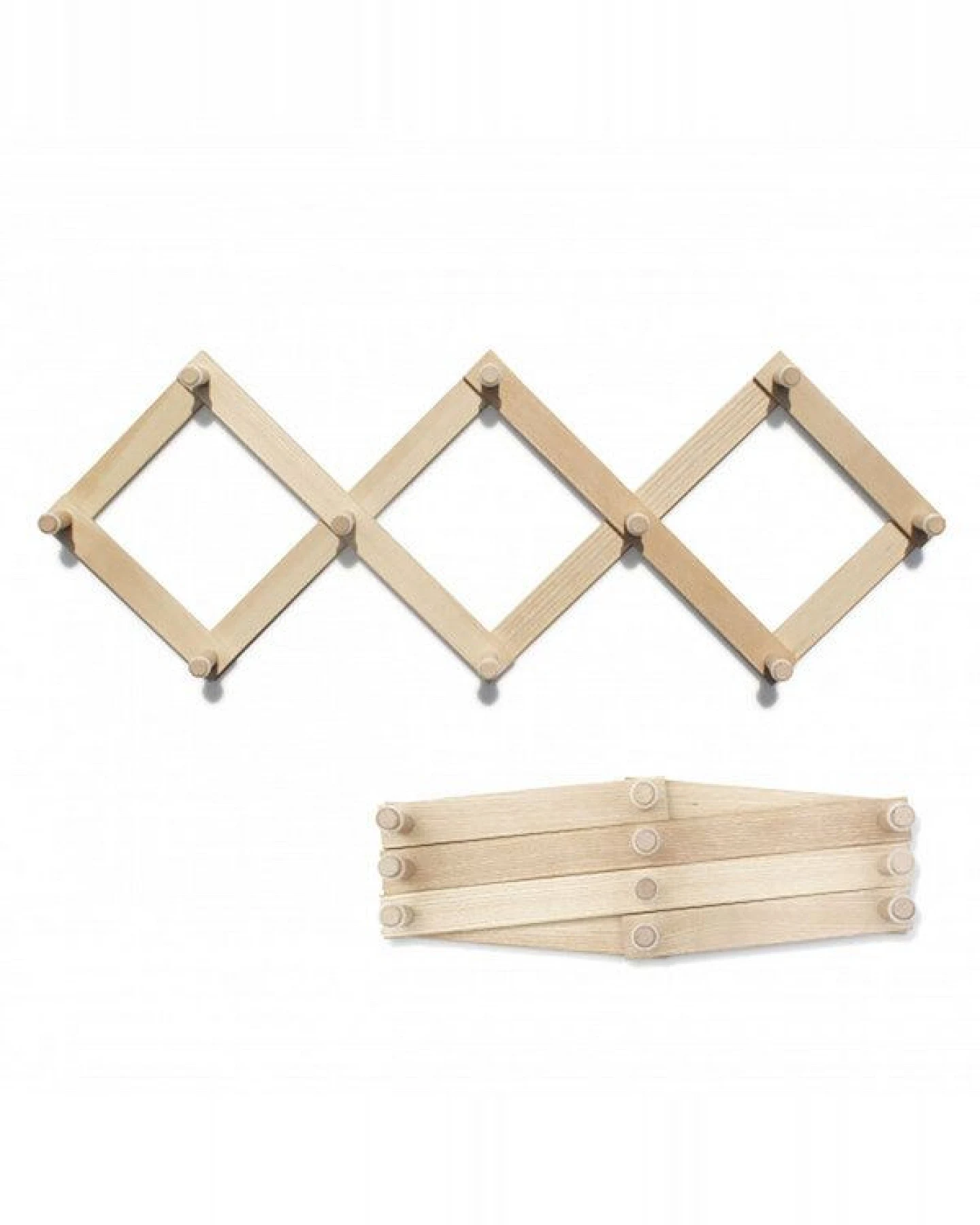 Wandgarderobe Lia - ausziehbar (side by side) – Ansicht 2