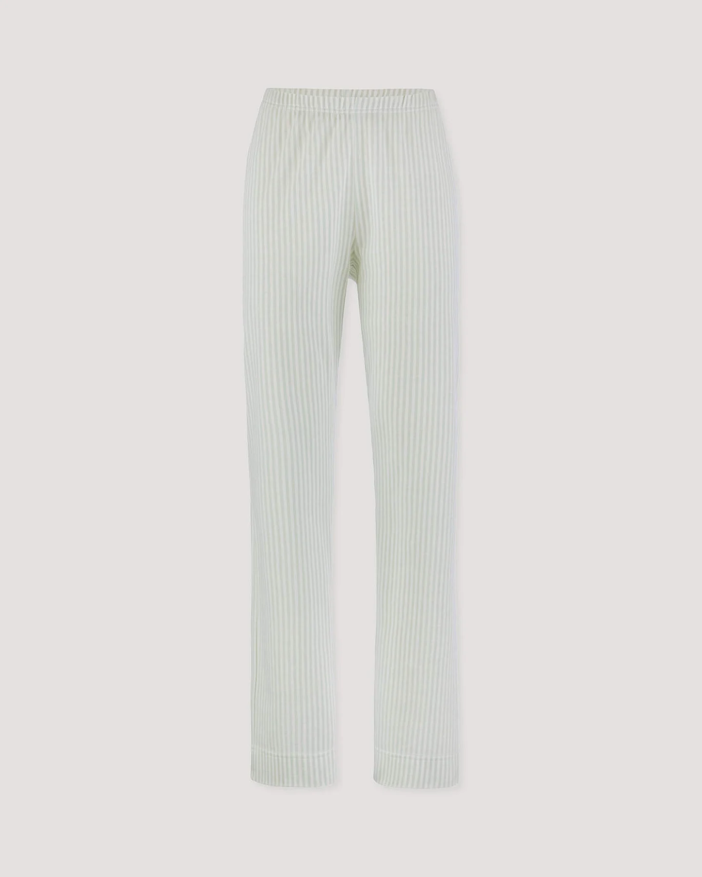 hessnatur Damen Schlafhose PURE COTTON aus Bio-Baumwolle - grün - Größe 34 – Ansicht 3