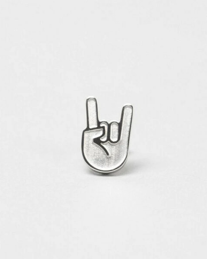 Fyngers Ohrstecker aus chirurgischen Edelstahl hochglanzpoliert - Modell ROCK´n´ROLL