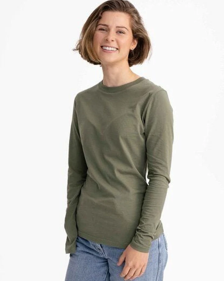 Basic Langarmshirt DHIVYA