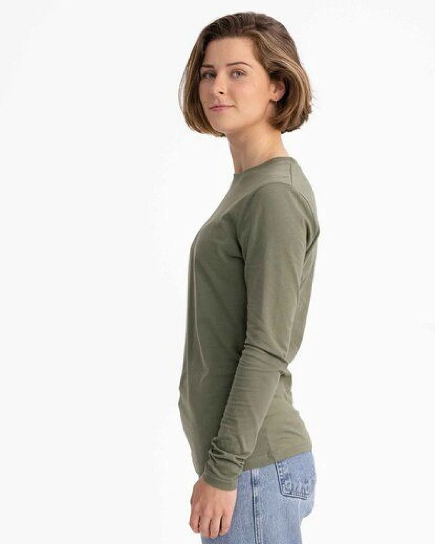 Basic Langarmshirt DHIVYA – Ansicht 2