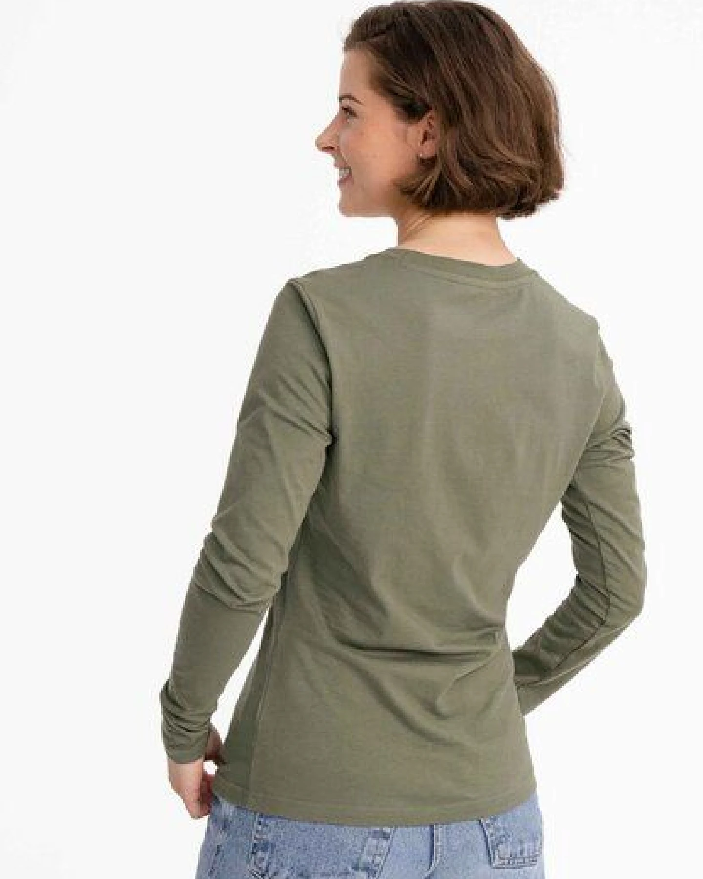 Basic Langarmshirt DHIVYA – Ansicht 3
