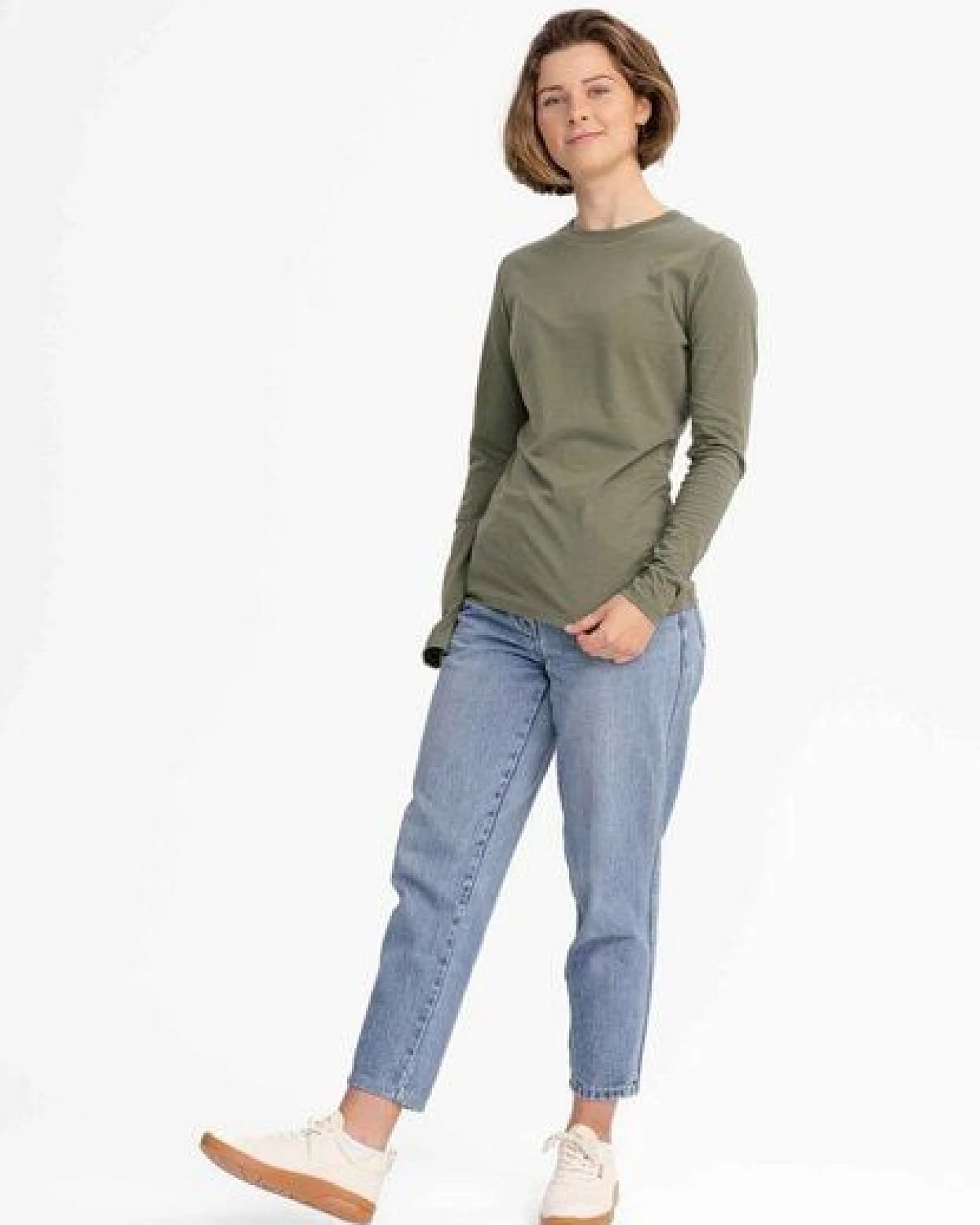 Basic Langarmshirt DHIVYA – Ansicht 4
