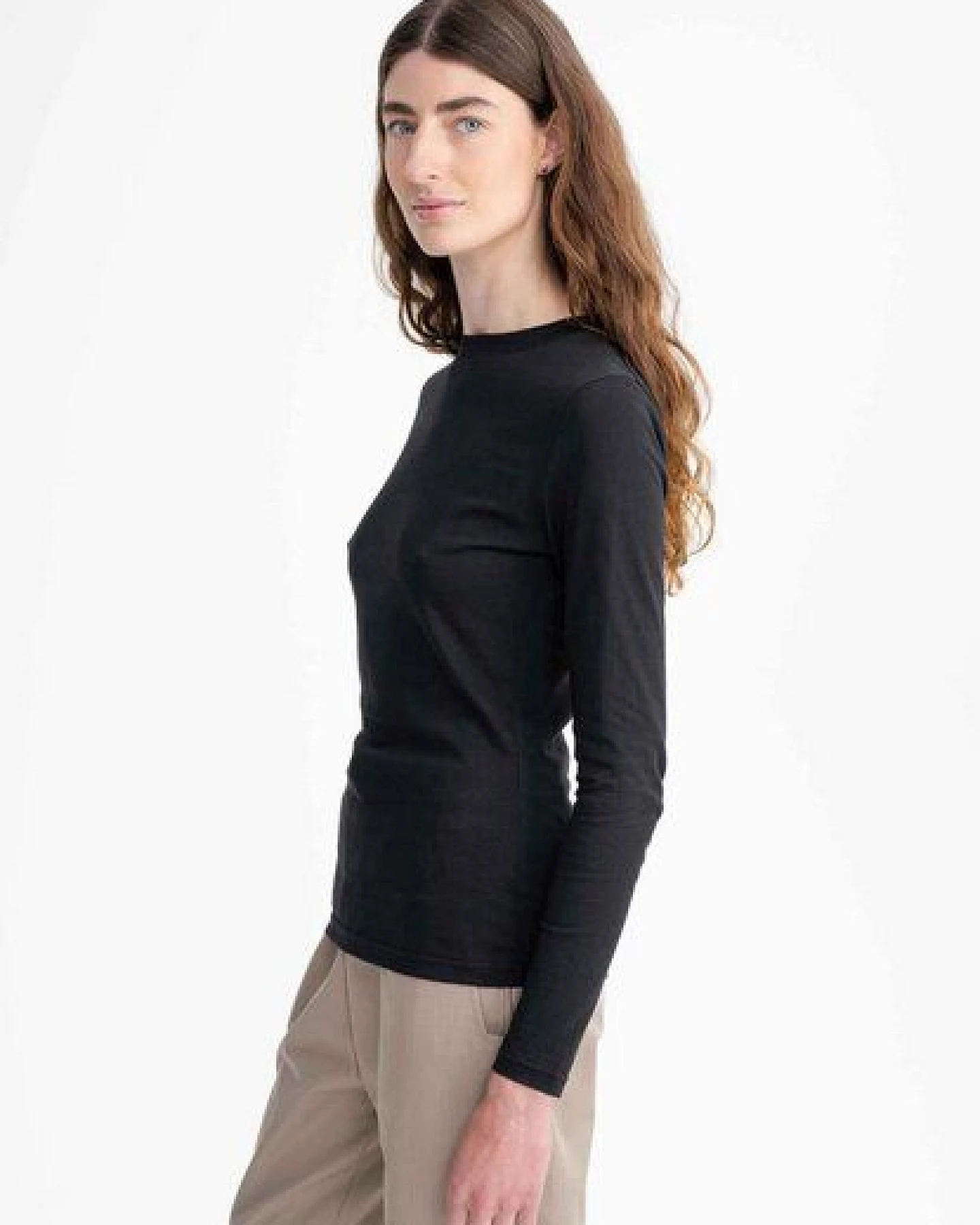 Basic Langarmshirt DHIVYA – Ansicht 2