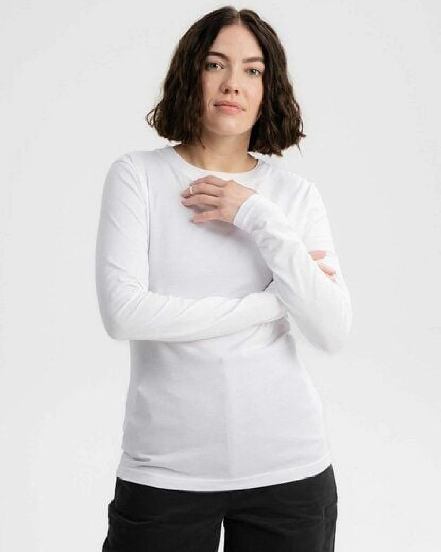 Basic Langarmshirt DHIVYA – Ansicht 4