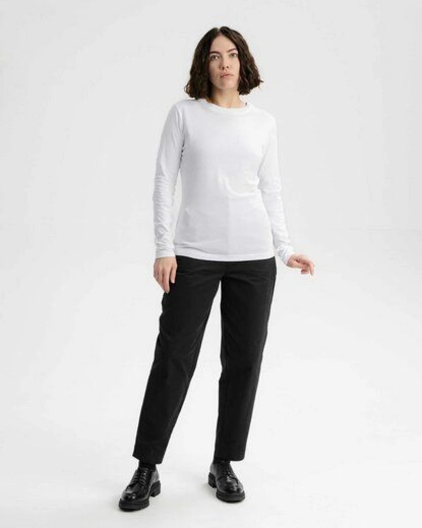 Basic Langarmshirt DHIVYA – Ansicht 3