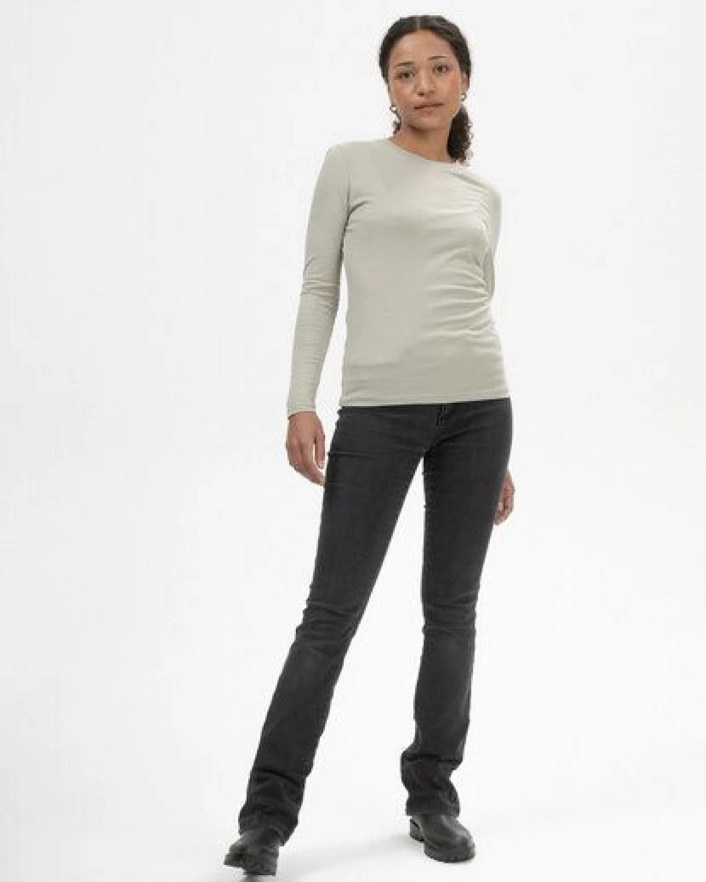 Basic Langarmshirt DHIVYA – Ansicht 3