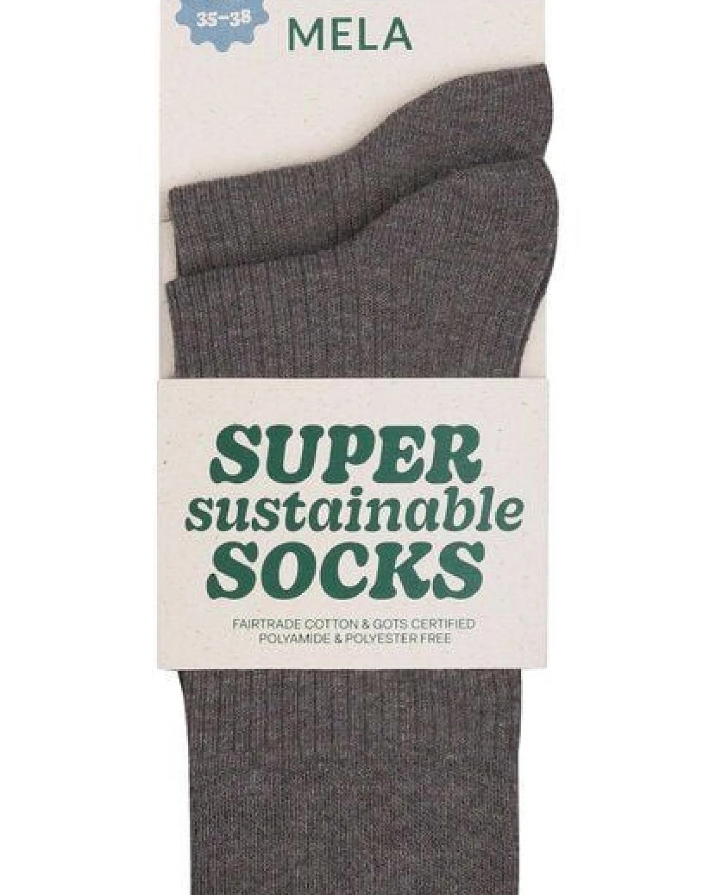 Gerippte Socken 2 Paare – Ansicht 2