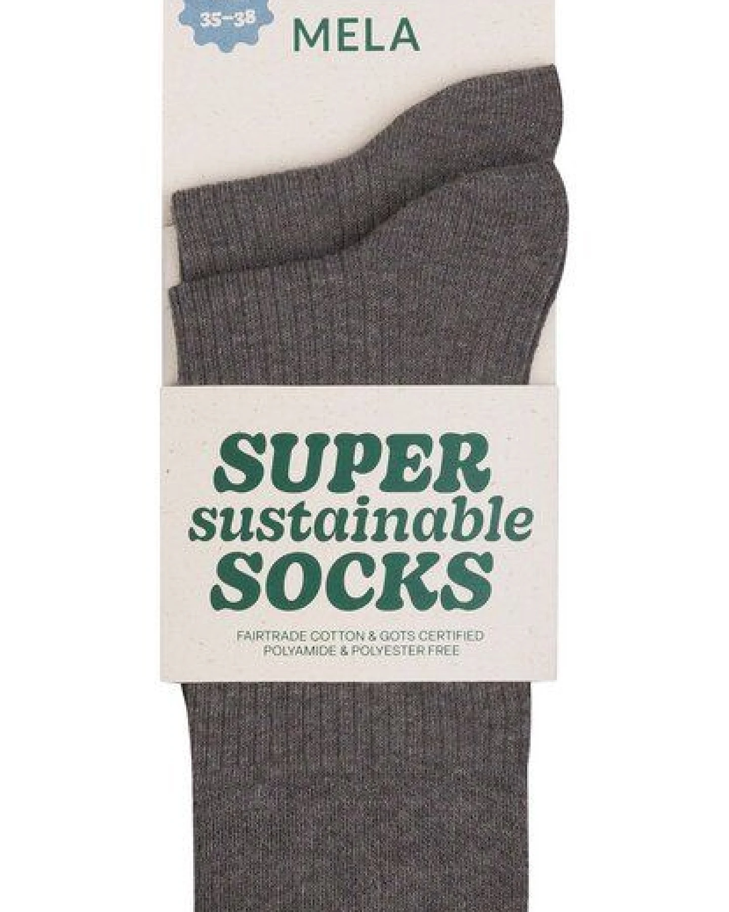 Gerippte Socken 2 Paare – Ansicht 2